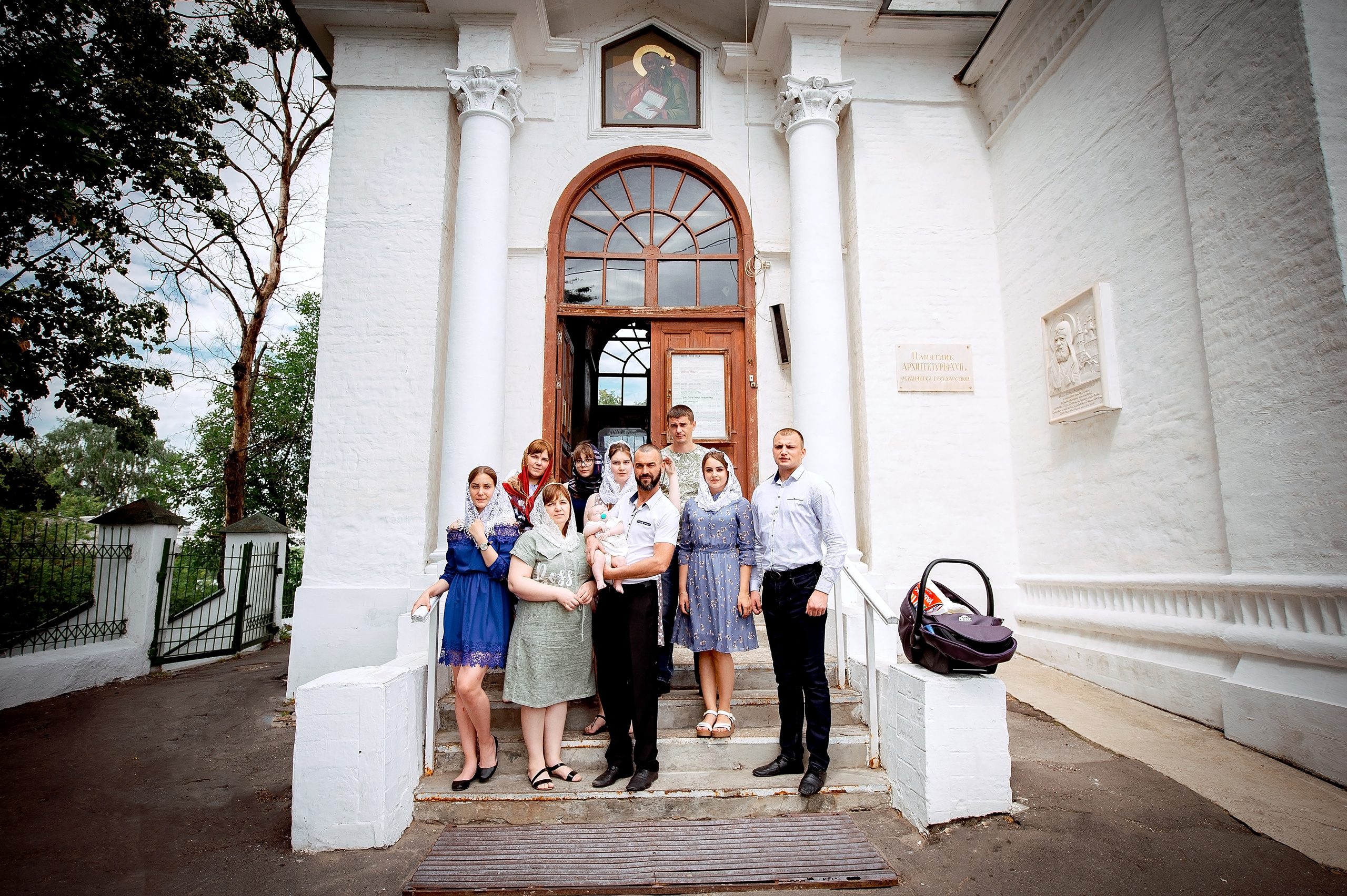 Фотосъемка крещения в Пушкино. Свадебный и семейный фотограф Виктория Носачёва. Щелково, Москва и МО