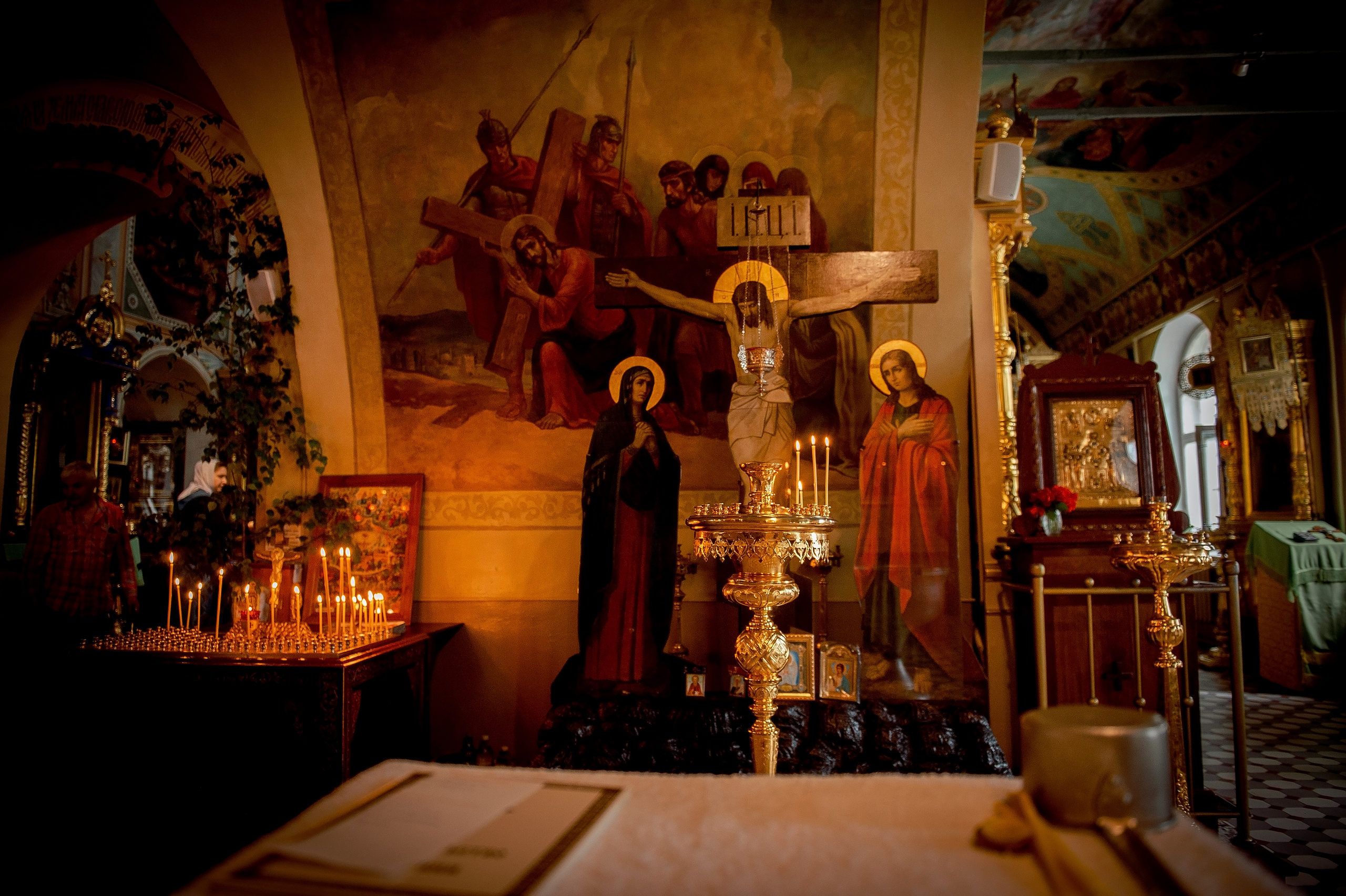 Фотосъемка крещения в Образцово в Щелково. Свадебный и семейный фотограф Виктория Носачёва. Щелково, Москва и МО