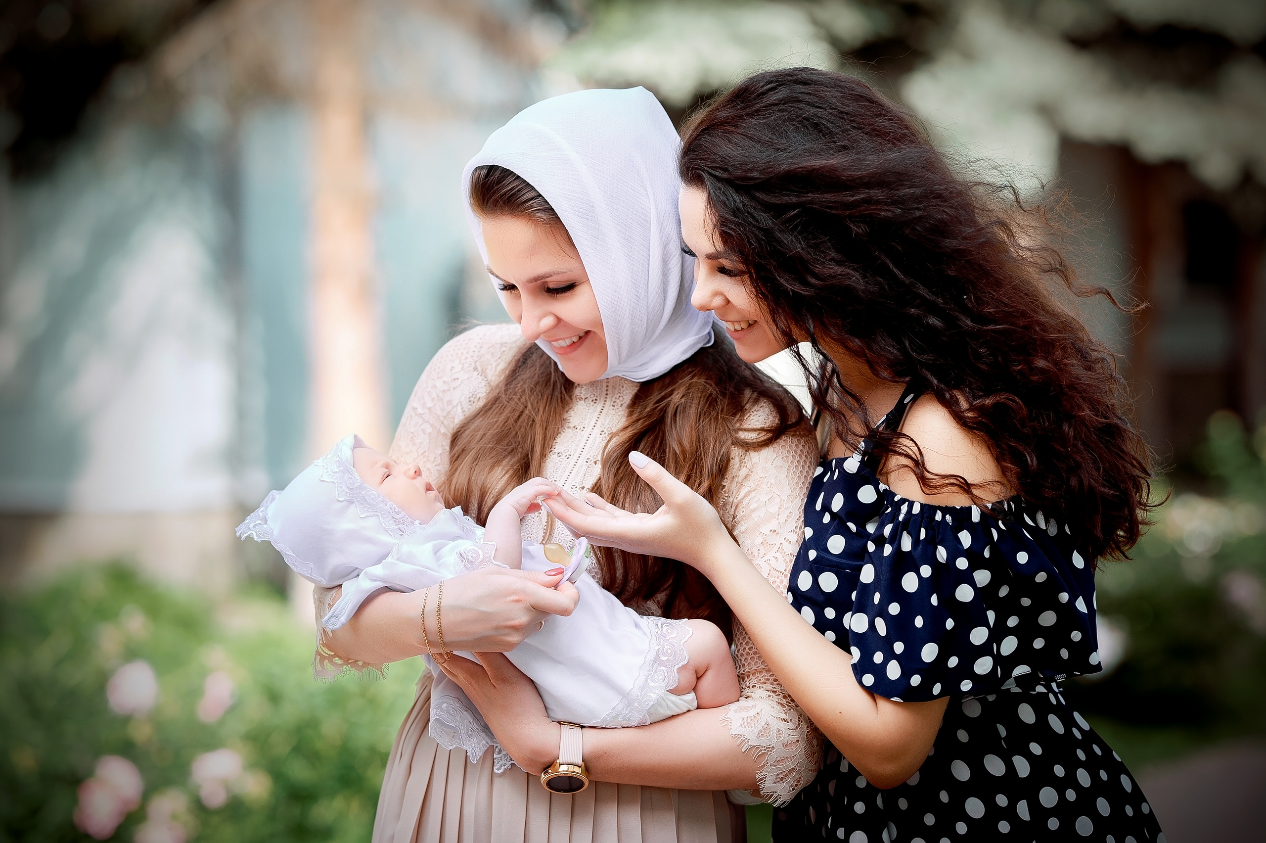 Фотосъемка крещения в Образцово. Свадебный и семейный фотограф Виктория Носачёва. Щелково, Москва и МО