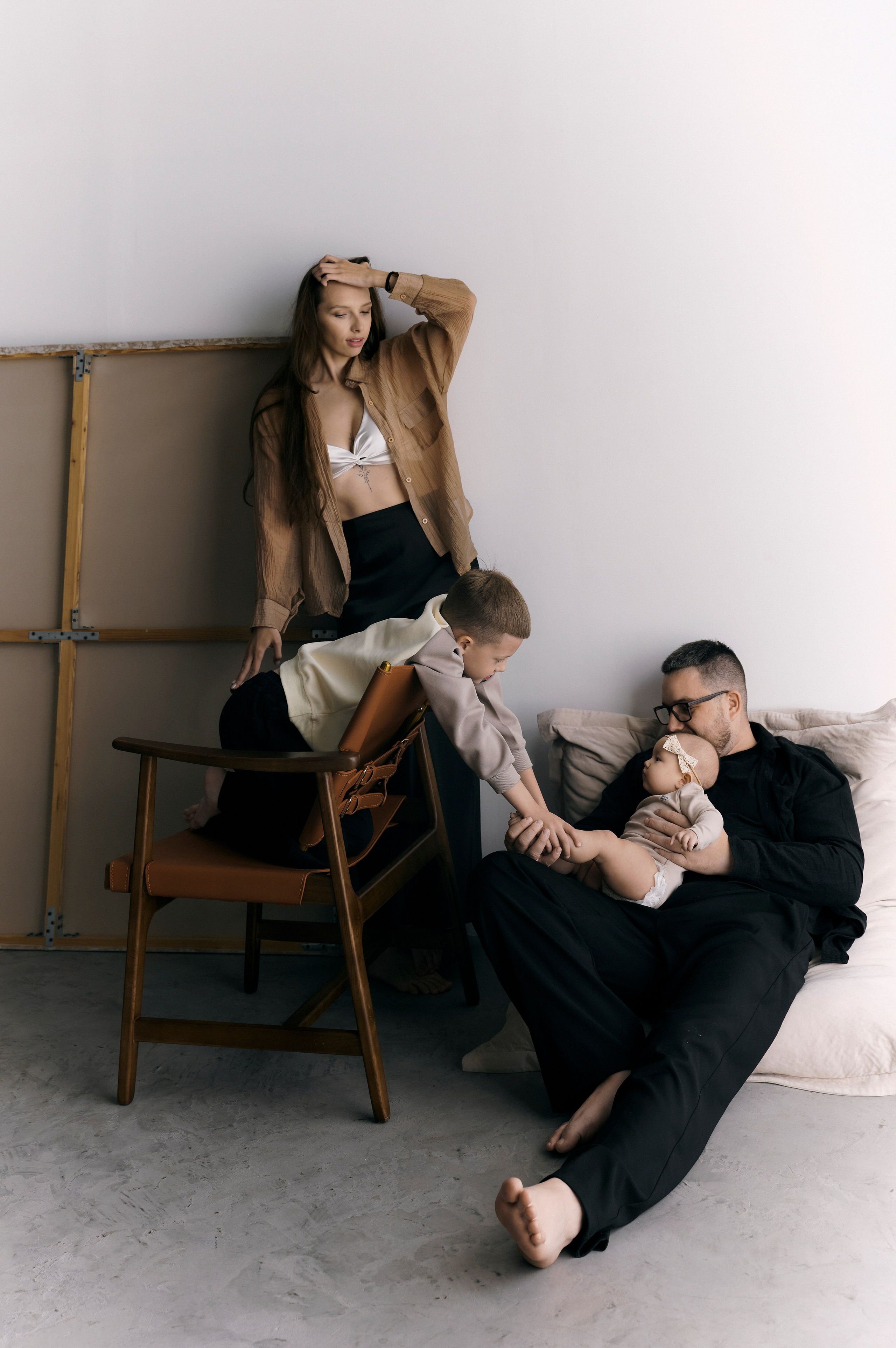 Лиза и ее семья. Фотограф Регина С