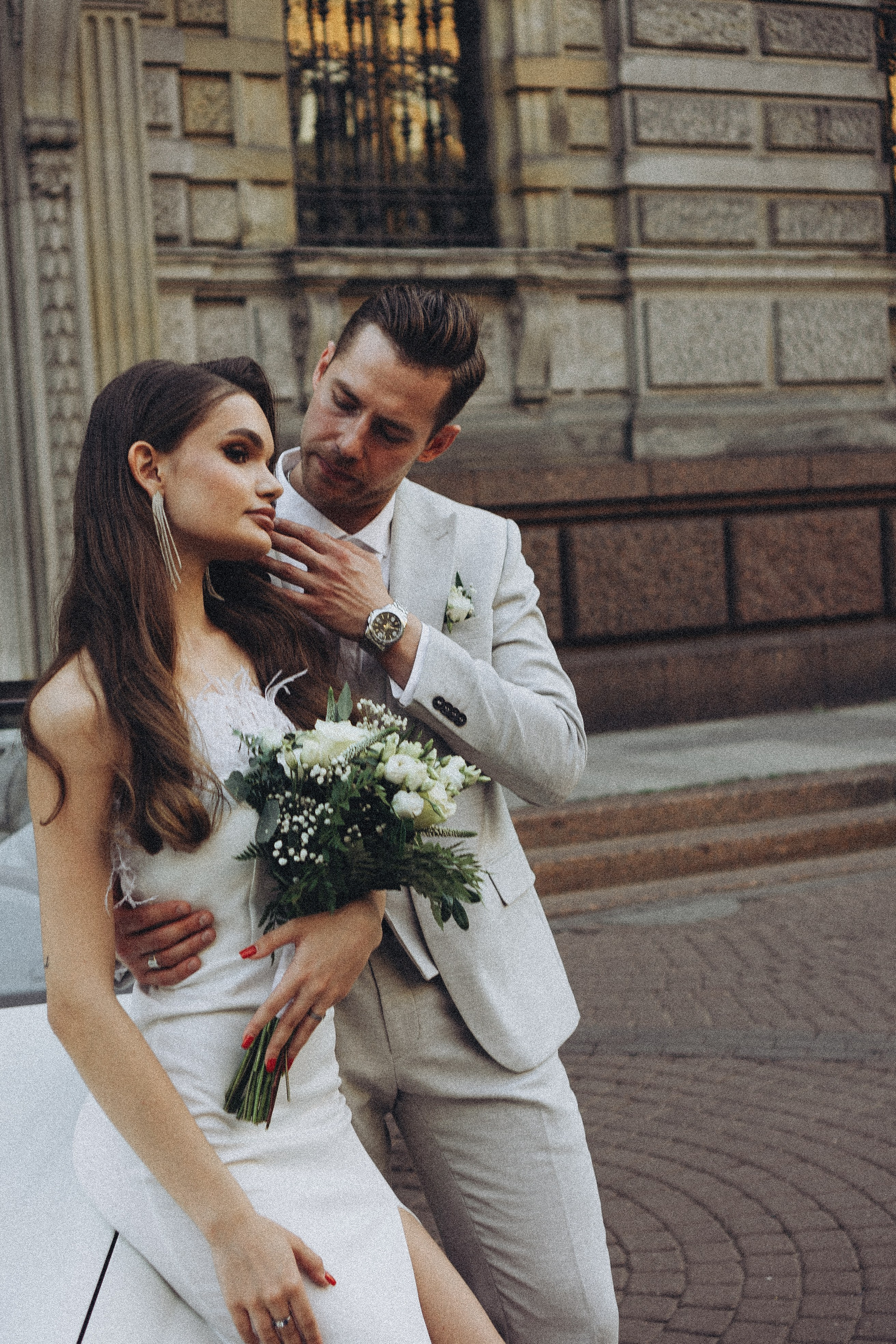 Свадебная сьемка у академии Штиглица. Профессиональный фотограф, Санкт-Петербург — Виктория Богомолова