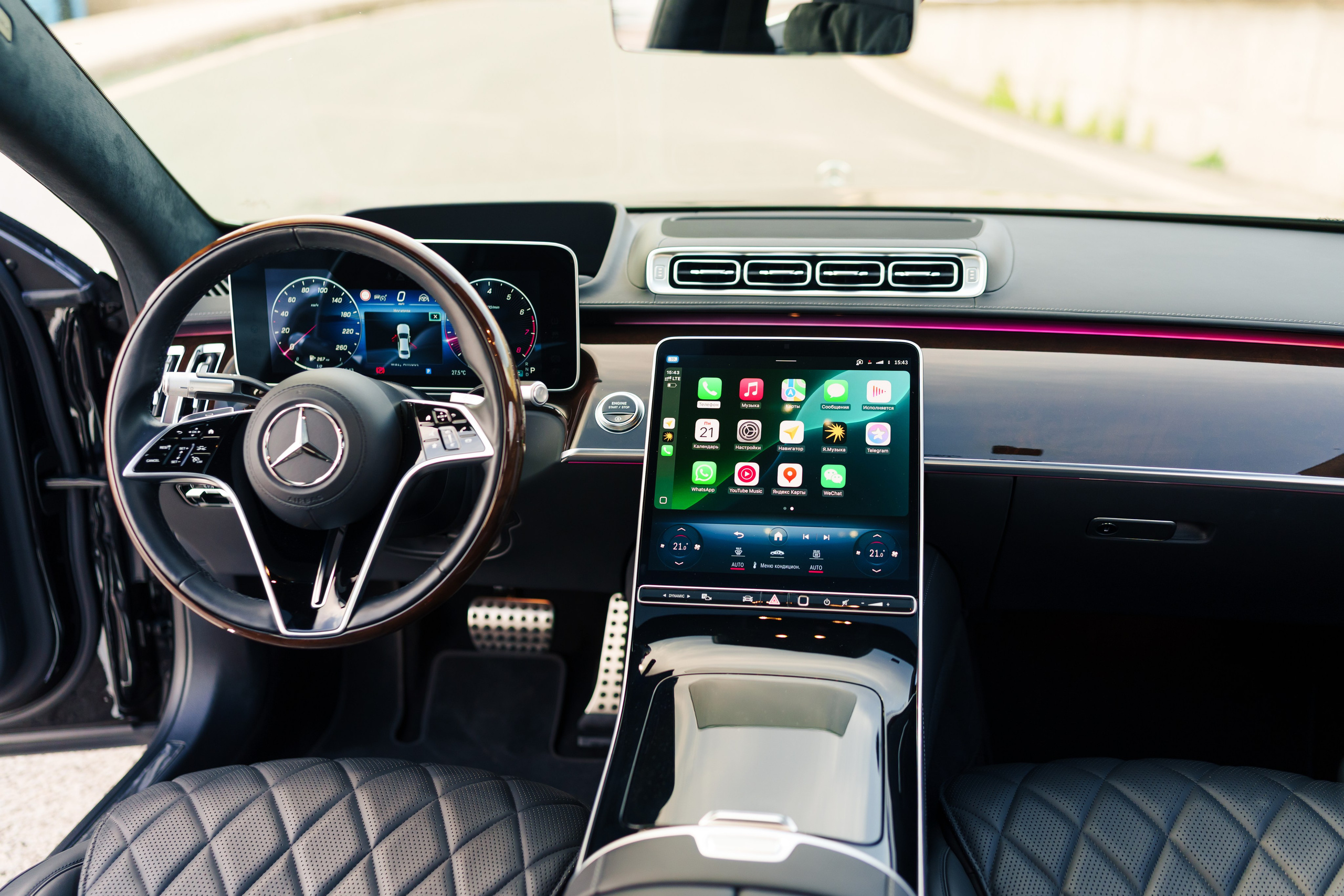 Mercedes-Benz S-Класс VII (W223). Фотограф в СПБ Алмаз Камаев