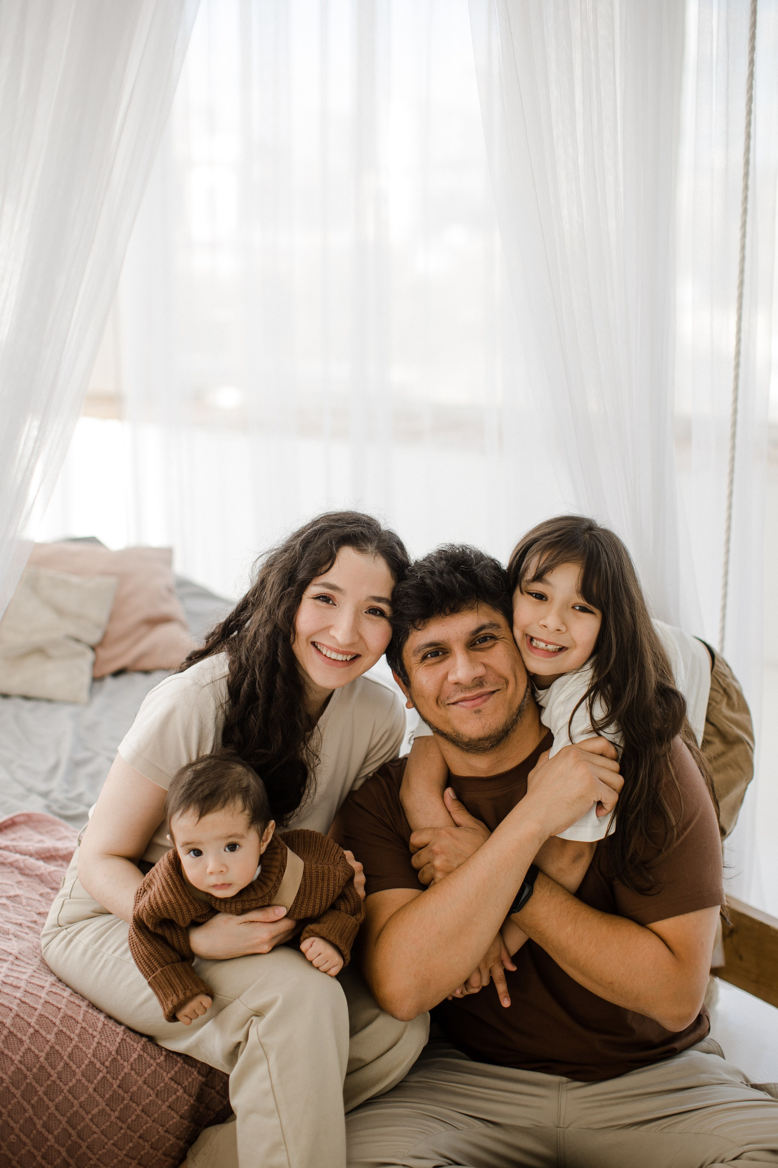 Фара с семьей. Семейный и детский фотограф в Москве Кузьмина Мария