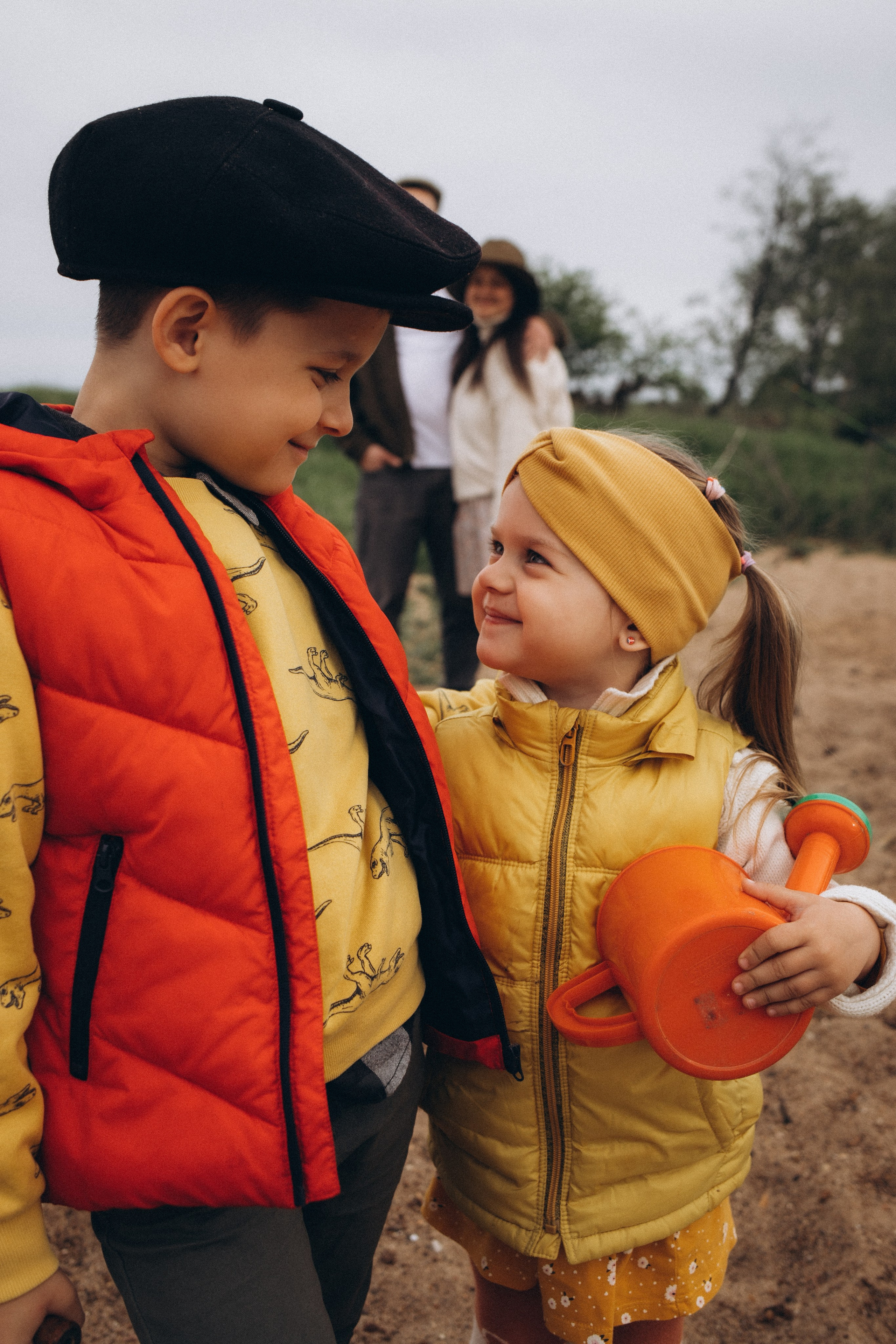Вася, Юля, Сева и Полинка. Семейный и свадебный фотограф Анна Кожокарь