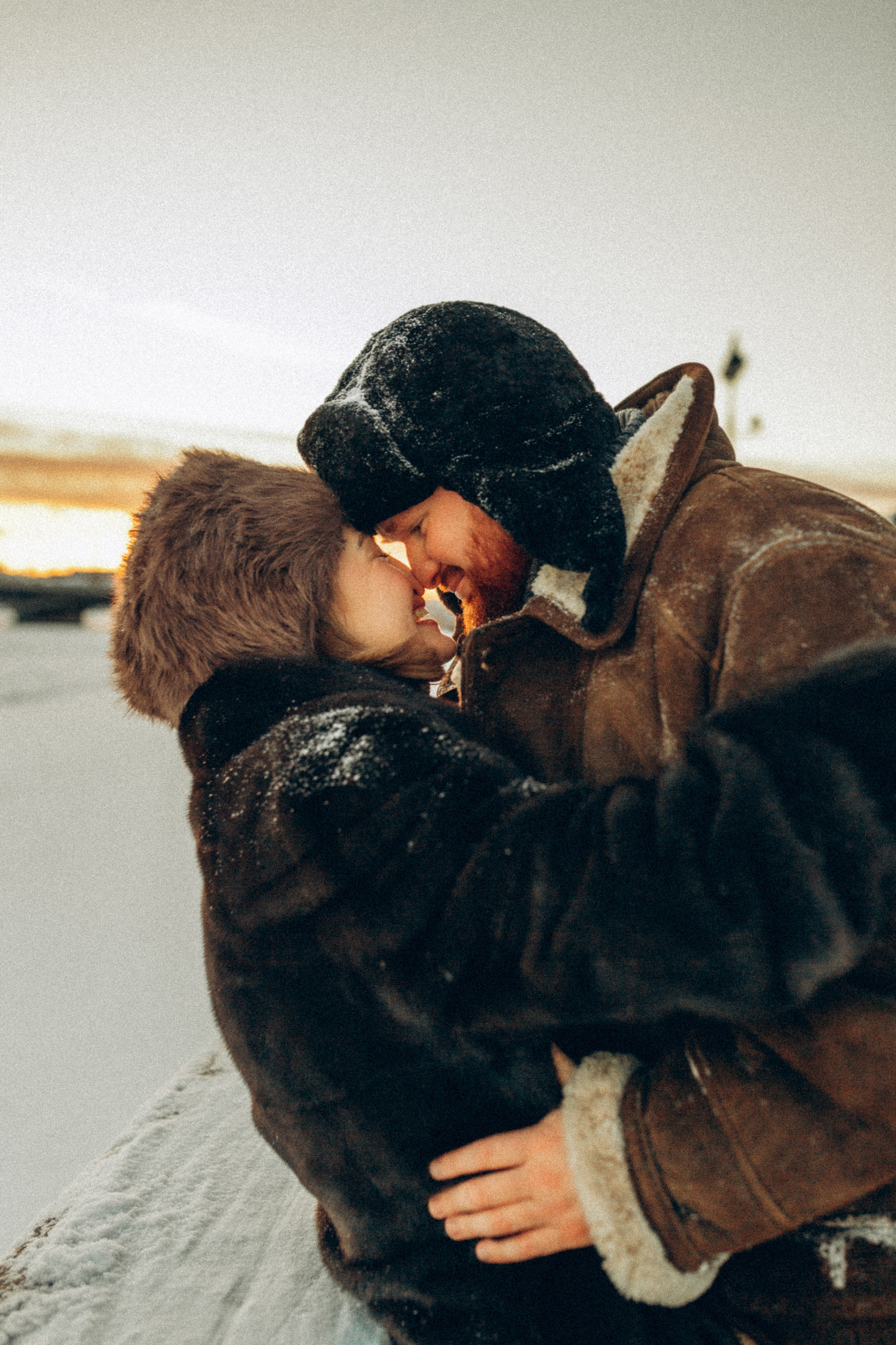 LoveStory зимняя. Фотограф Санкт-Петербург Князева Елизавета