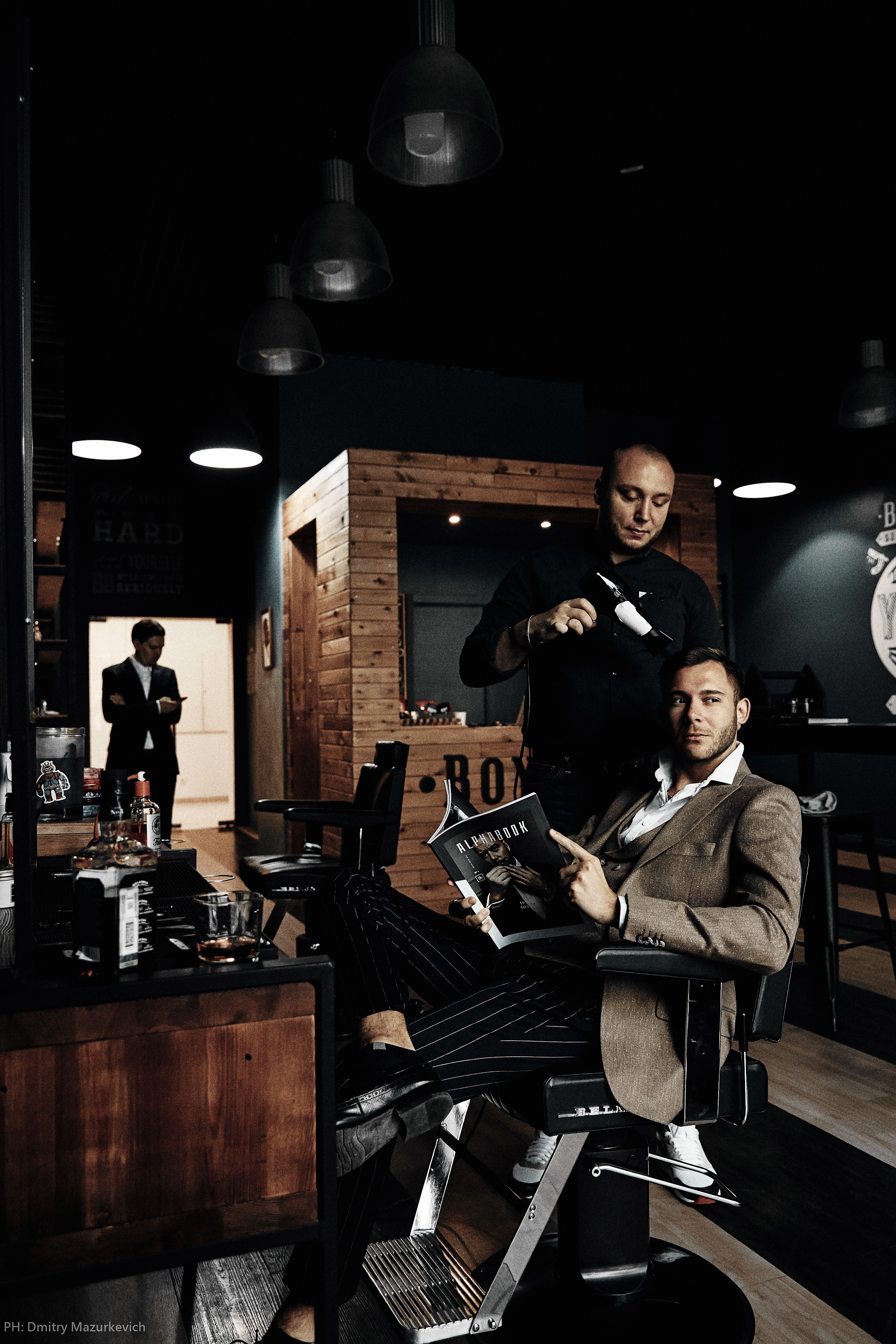 Съемка для контента в инстаграм барбершопа BOY CUT. Дмитрий Мазуркевич: Профессиональный Репортажный Фотограф