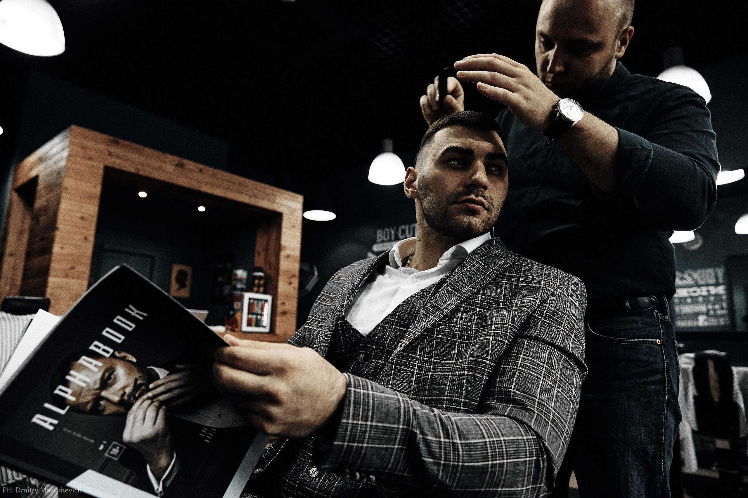 Съемка для контента в инстаграм барбершопа BOY CUT. Дмитрий Мазуркевич: Профессиональный Репортажный Фотограф