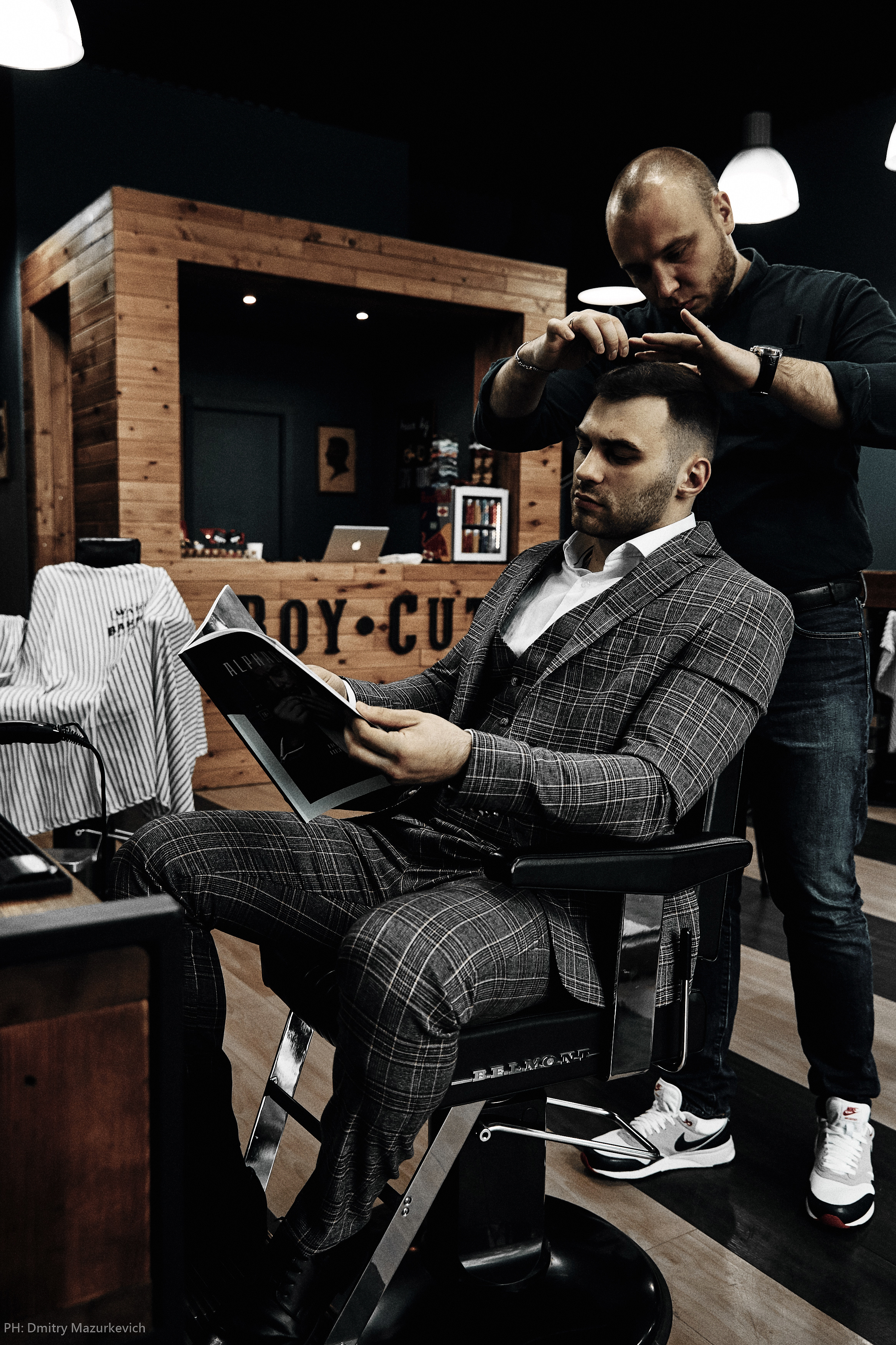 Съемка для контента в инстаграм барбершопа BOY CUT. Дмитрий Мазуркевич: Профессиональный Репортажный Фотограф