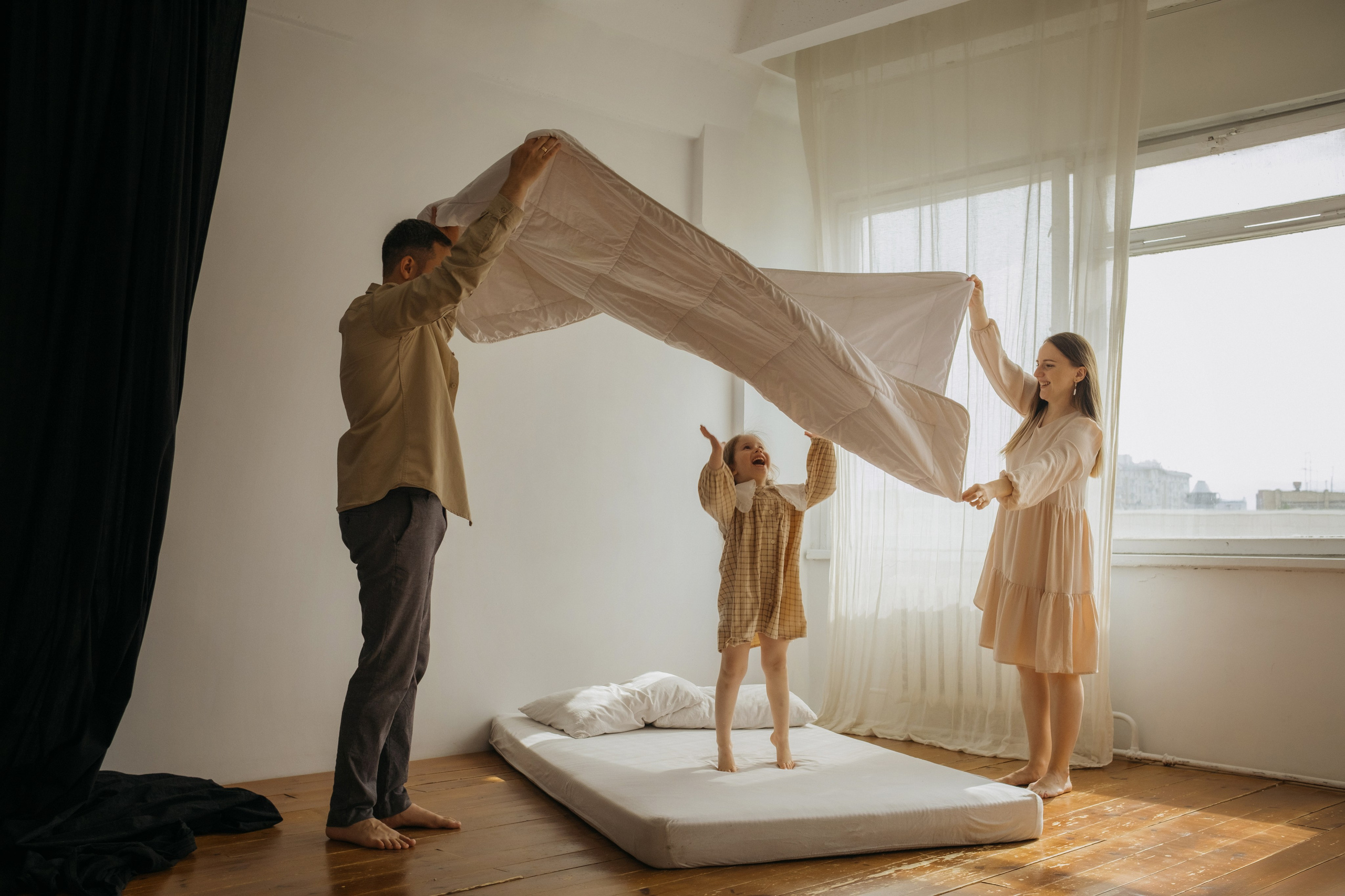 Семейные фотосессии дома и в студии. Семейный и детский фотограф в Москве Александра Михайлечко