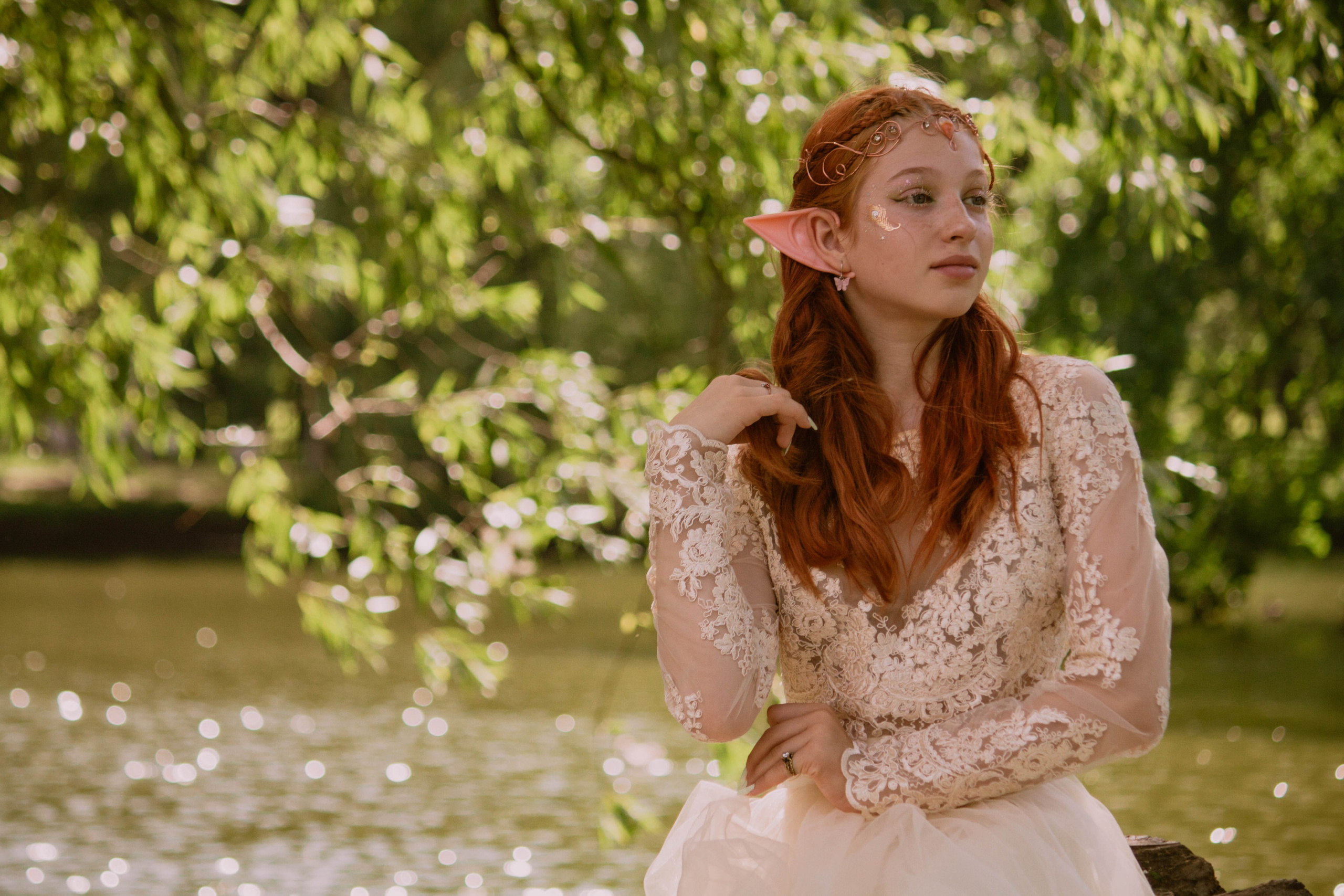 В саду. Создадим шедевр? Виталина и её фотоискусство