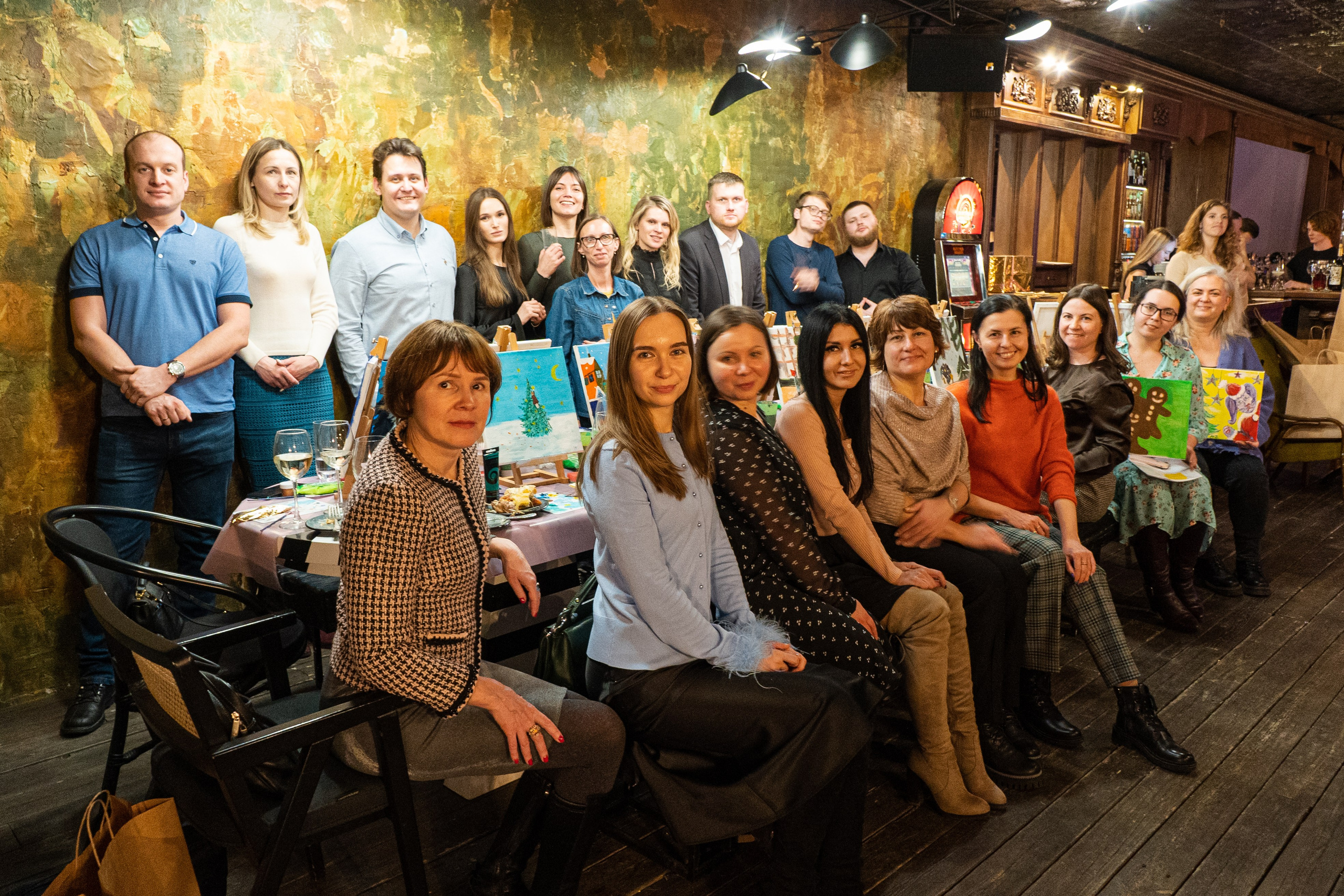 Корпоратив Teach Me Art 2. Портретный фотограф в Москве и Санкт-Петербурге Арина Чех