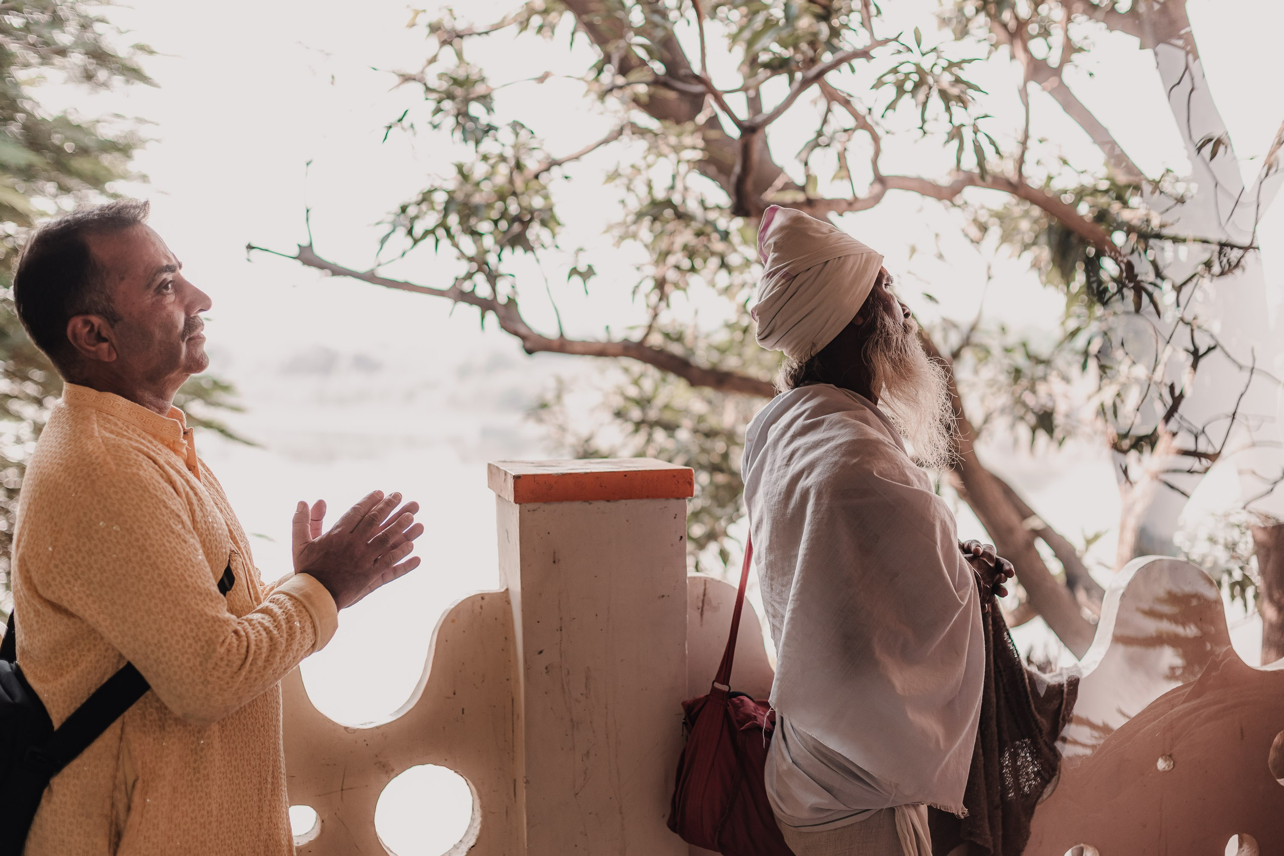 Devraha Baba Ji Ashram in Vrindavan. Мариам Багдасарян