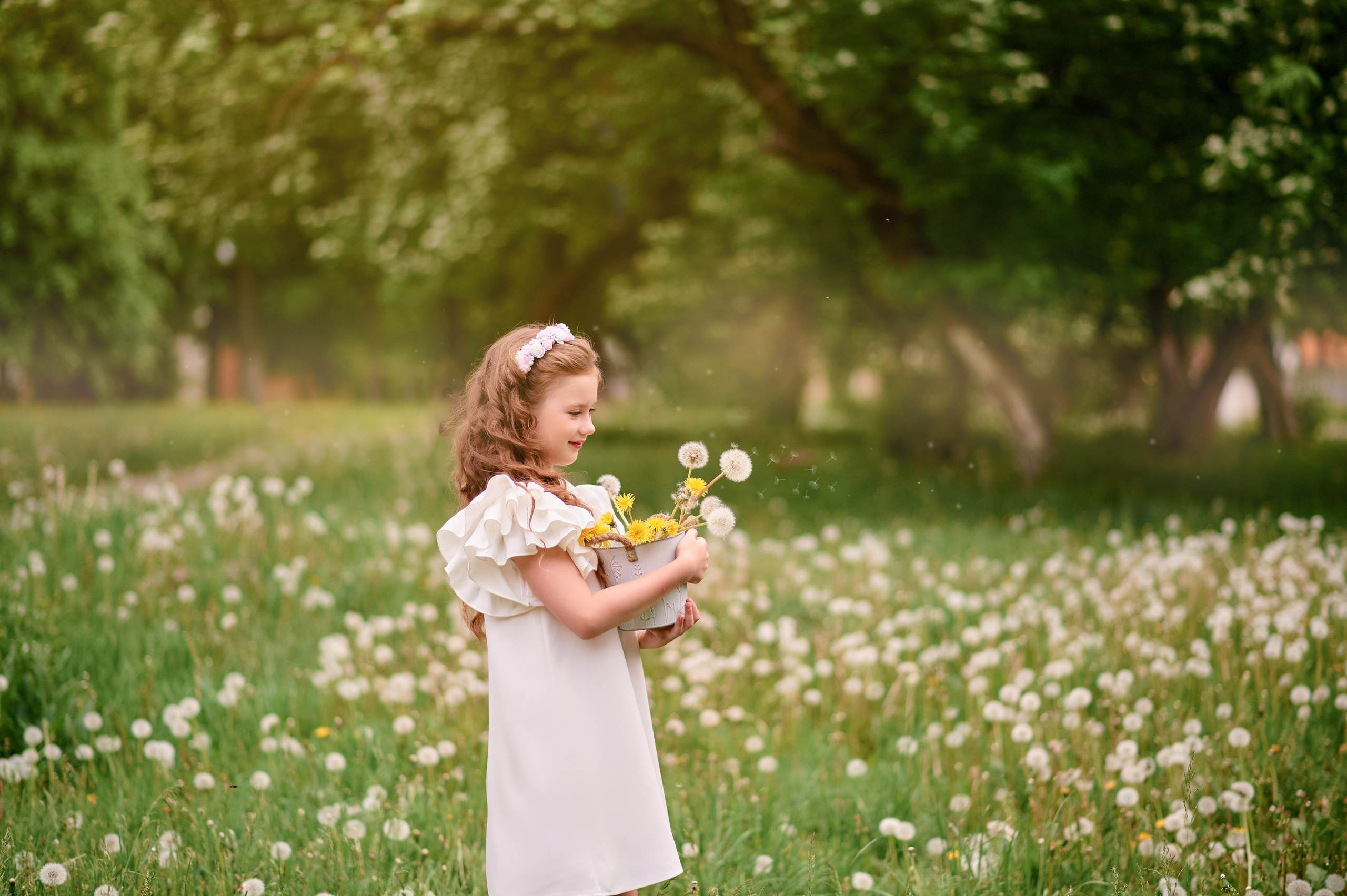 Одуванчики. Семейный и детский фотограф в г. Ногинске Ангелина Хасанова