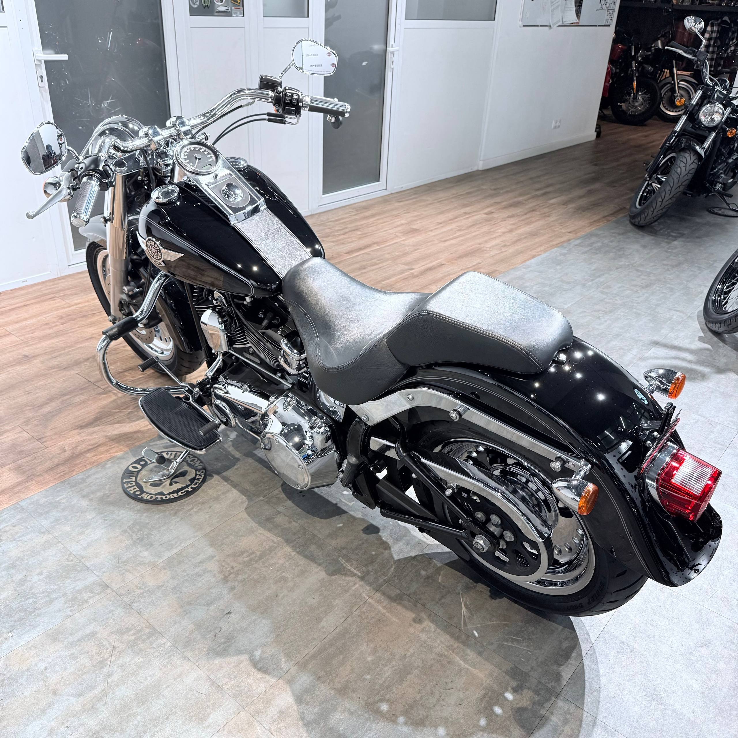 2014 Fat Boy АВS Vivid Вlаck Chromе Еdition. Hello Davidson, Москва. Только хорошие мотоциклы…
