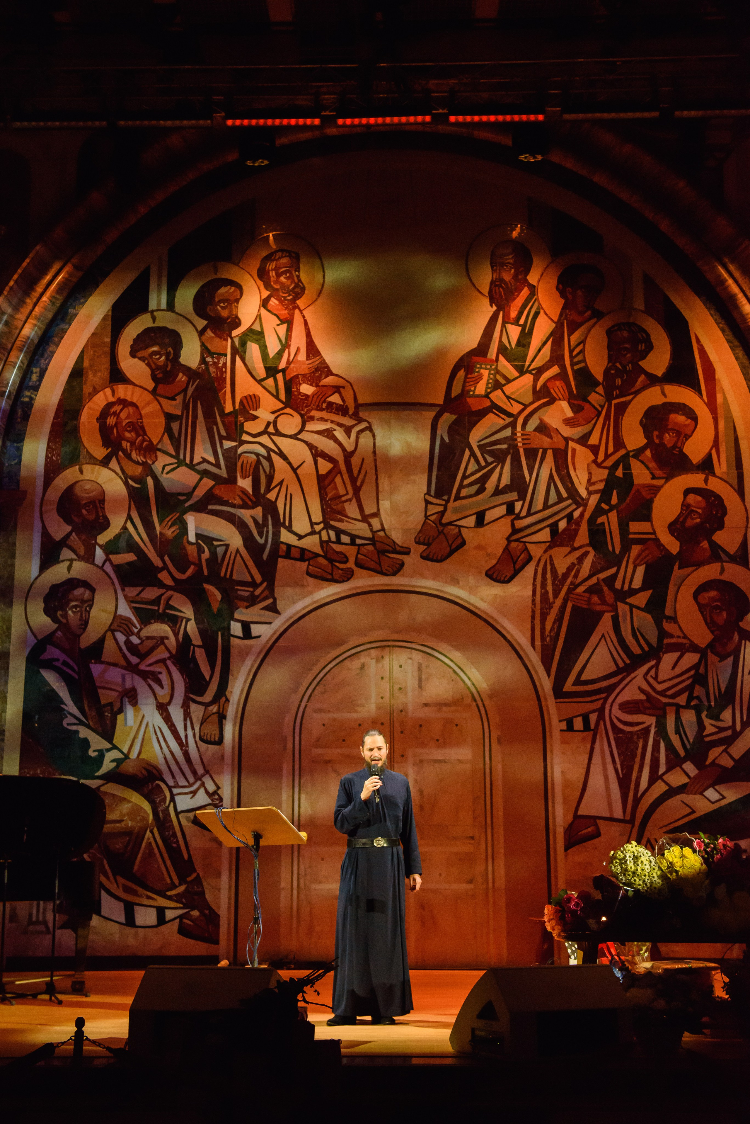 Иеромонах Фотий — «Имена на все времена», Зал Церковных Соборов. Бренд-фотограф для экспертов и блогеров в Москве Влада Горбовская