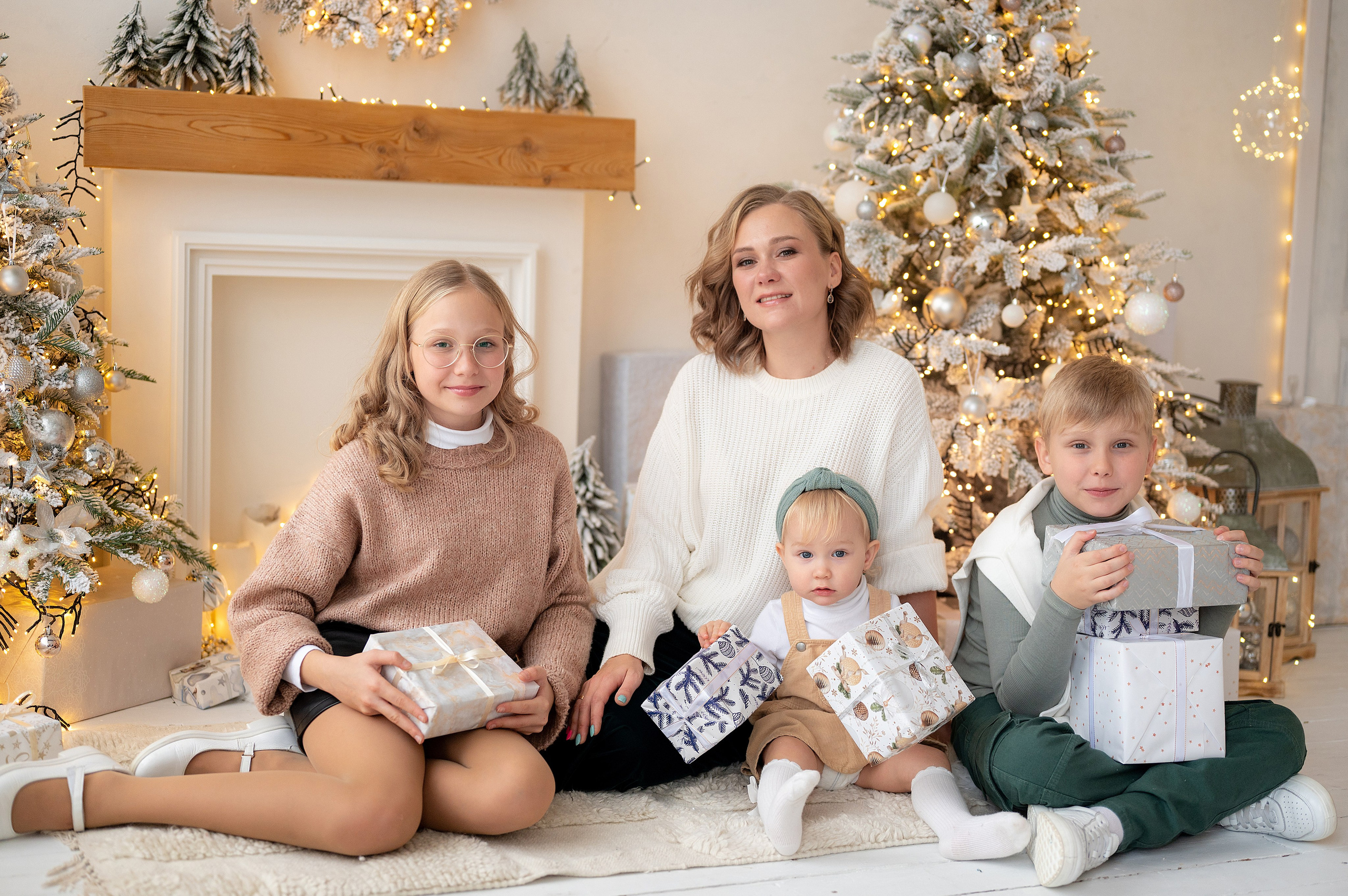 Новый год. Фотограф новорожденных, семейный детский в Тюмени Татьяна Морозова