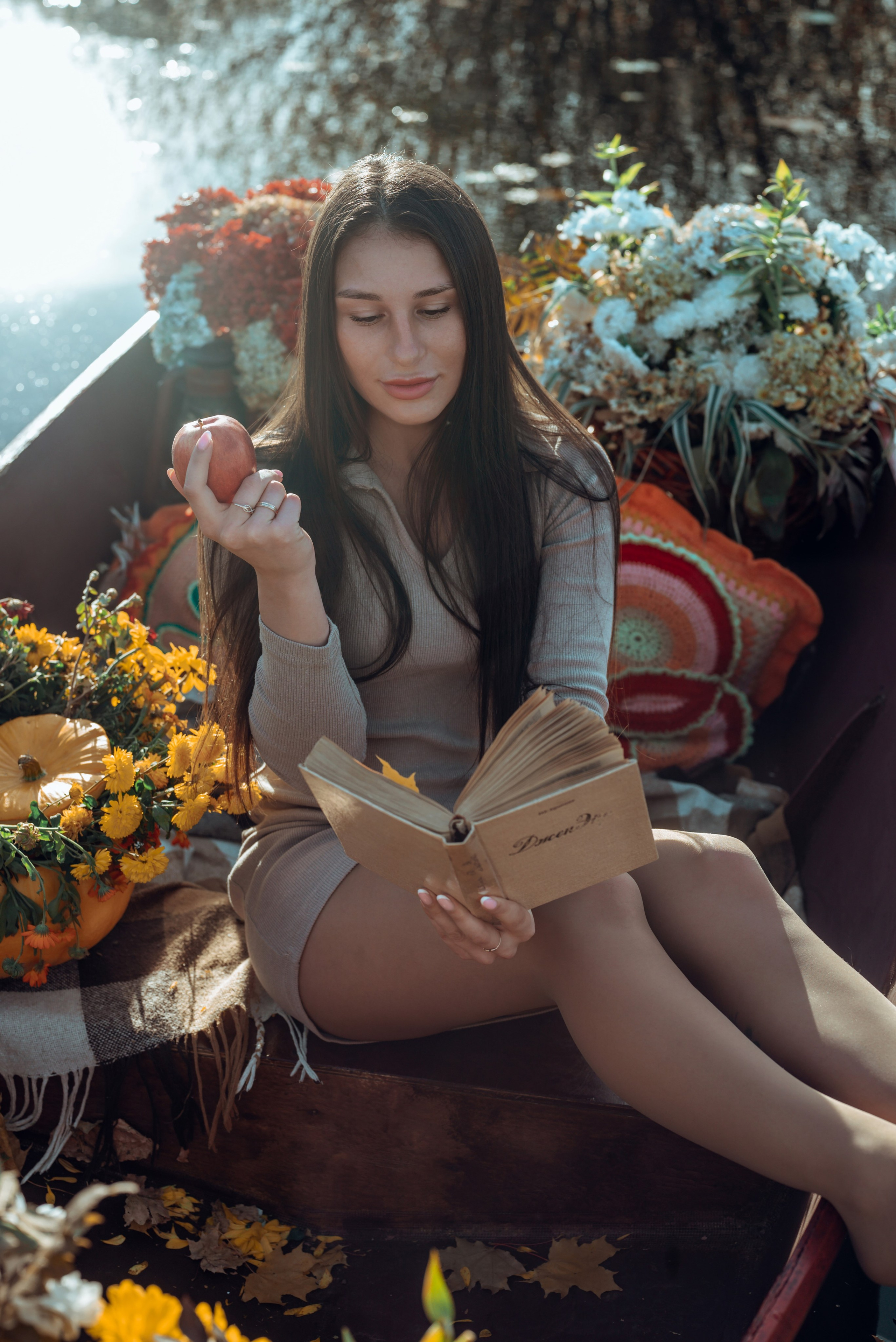 Фотопроект с осенней лодкой. Фотограф в городе Салават