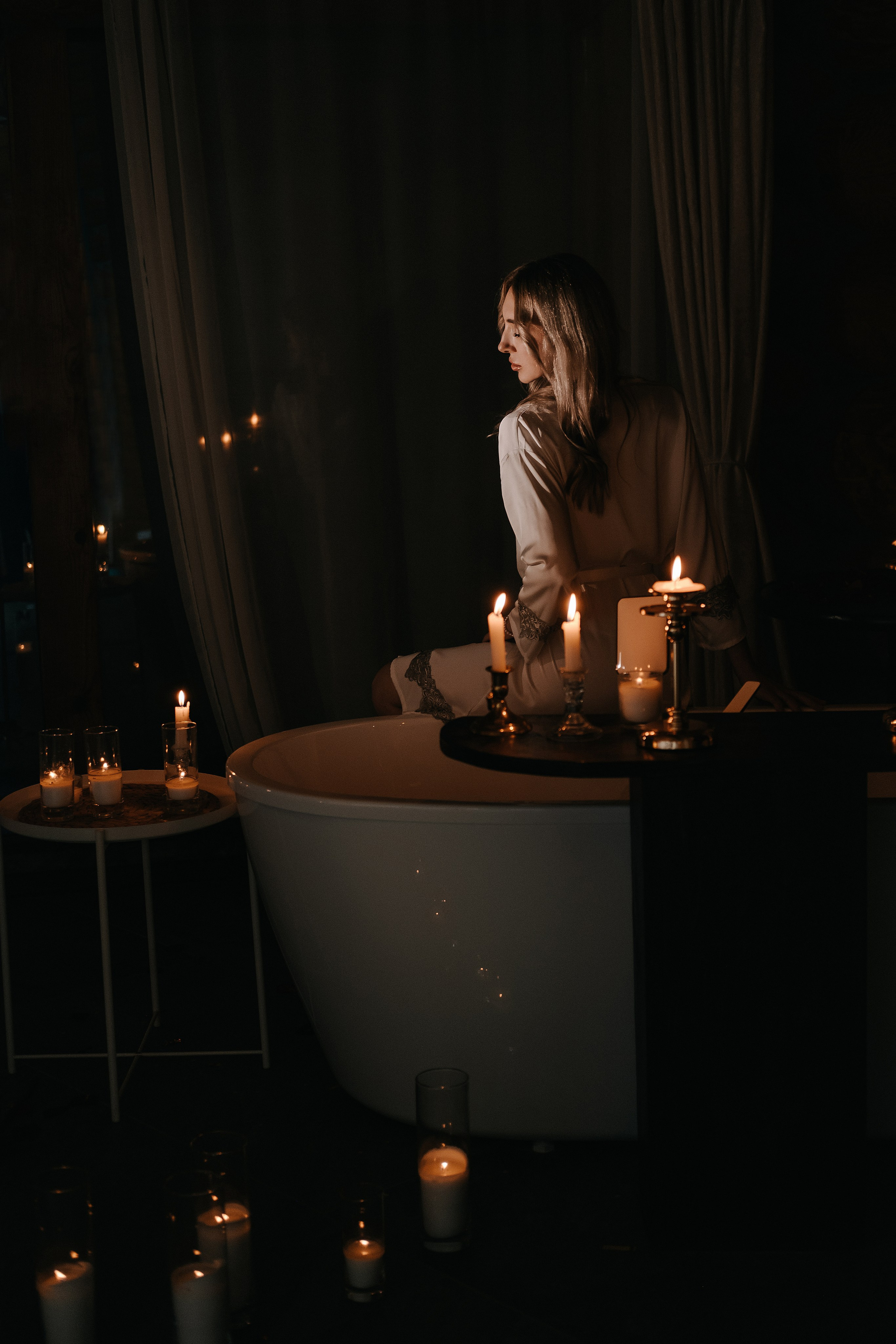 Фотосессия в ванной. Фотограф Москва, Смоленск