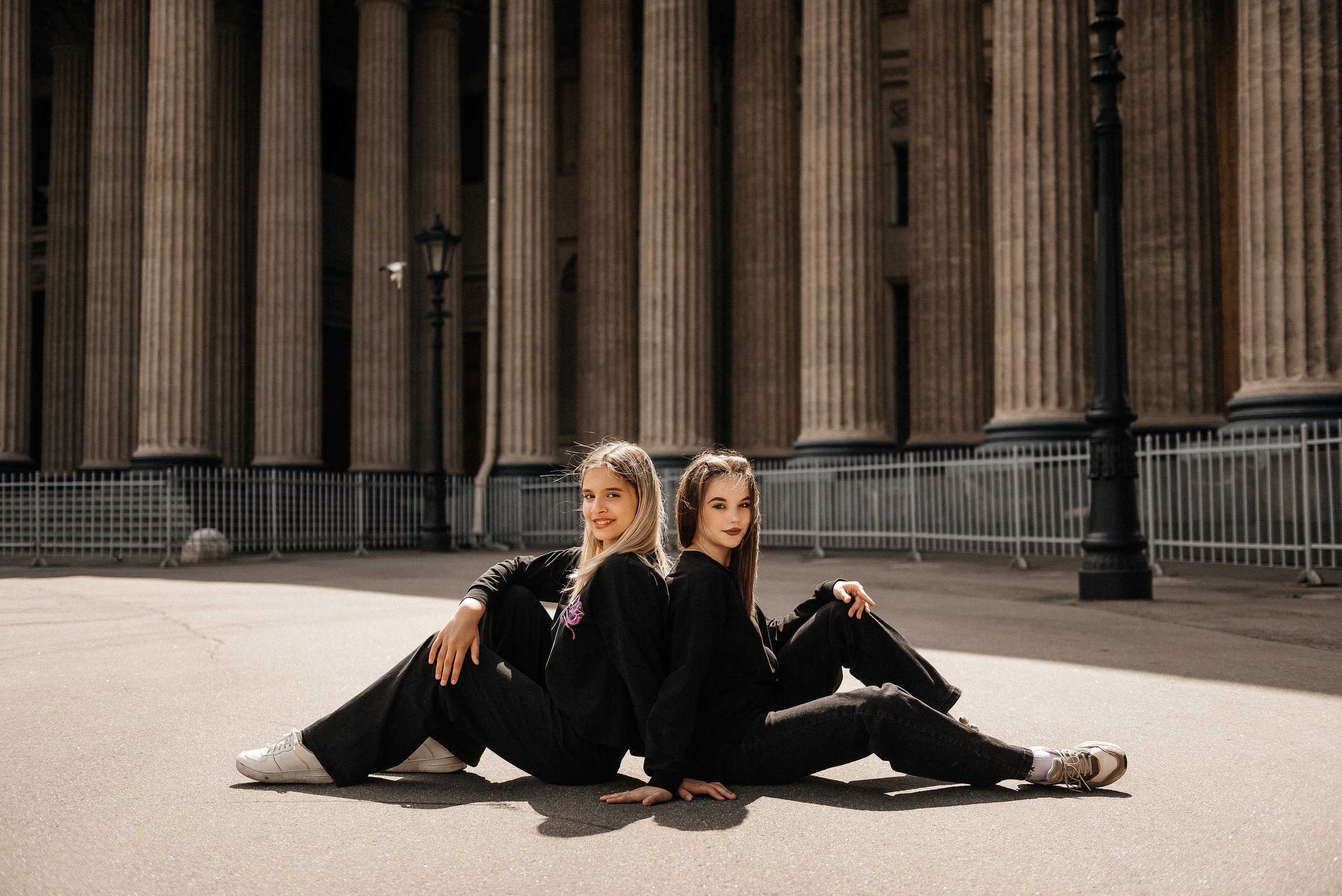 контент фотосъёмка для студии танца у Казанского собора