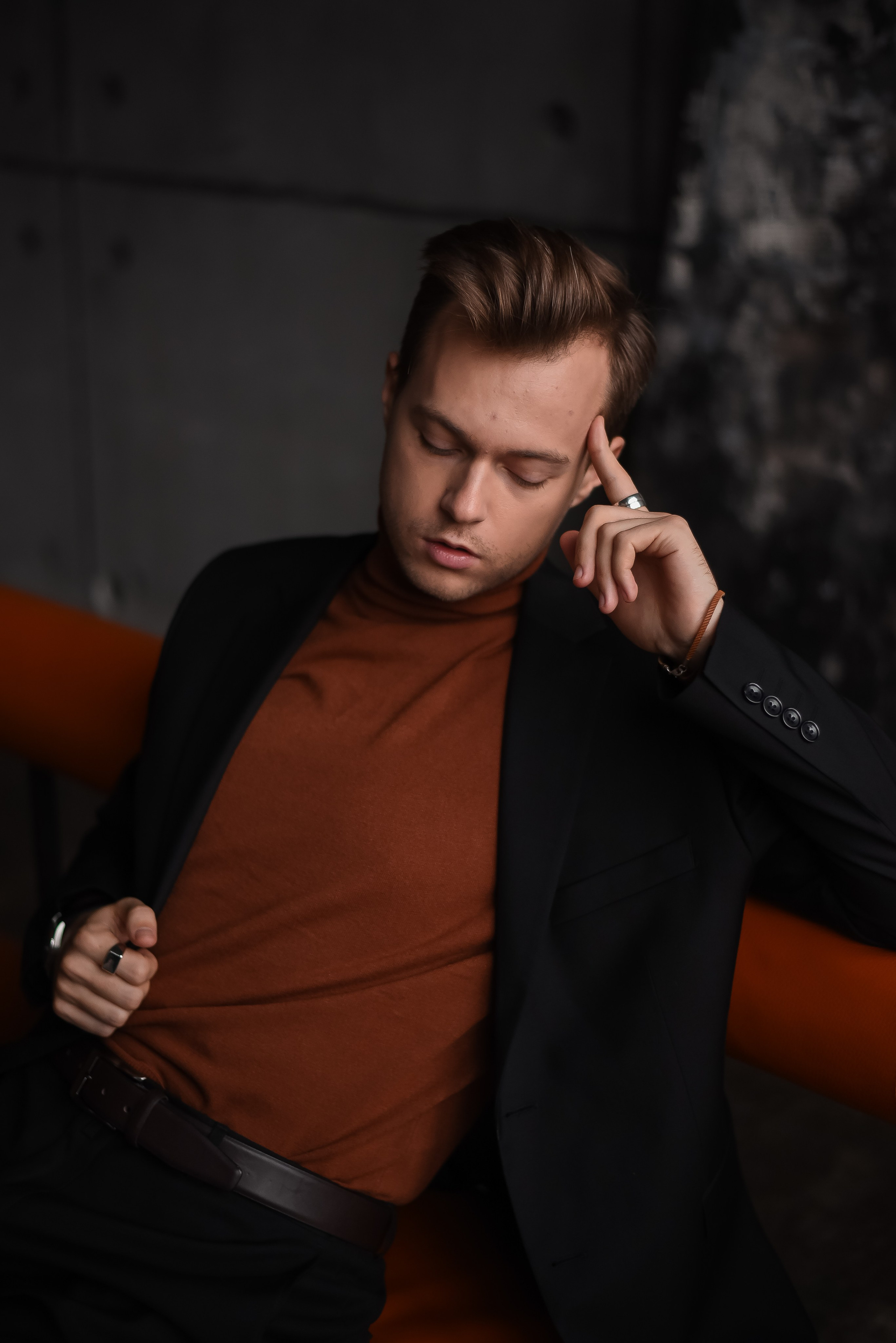 Мужской портрет. Контент фотограф в Москве Лихачева Ксения