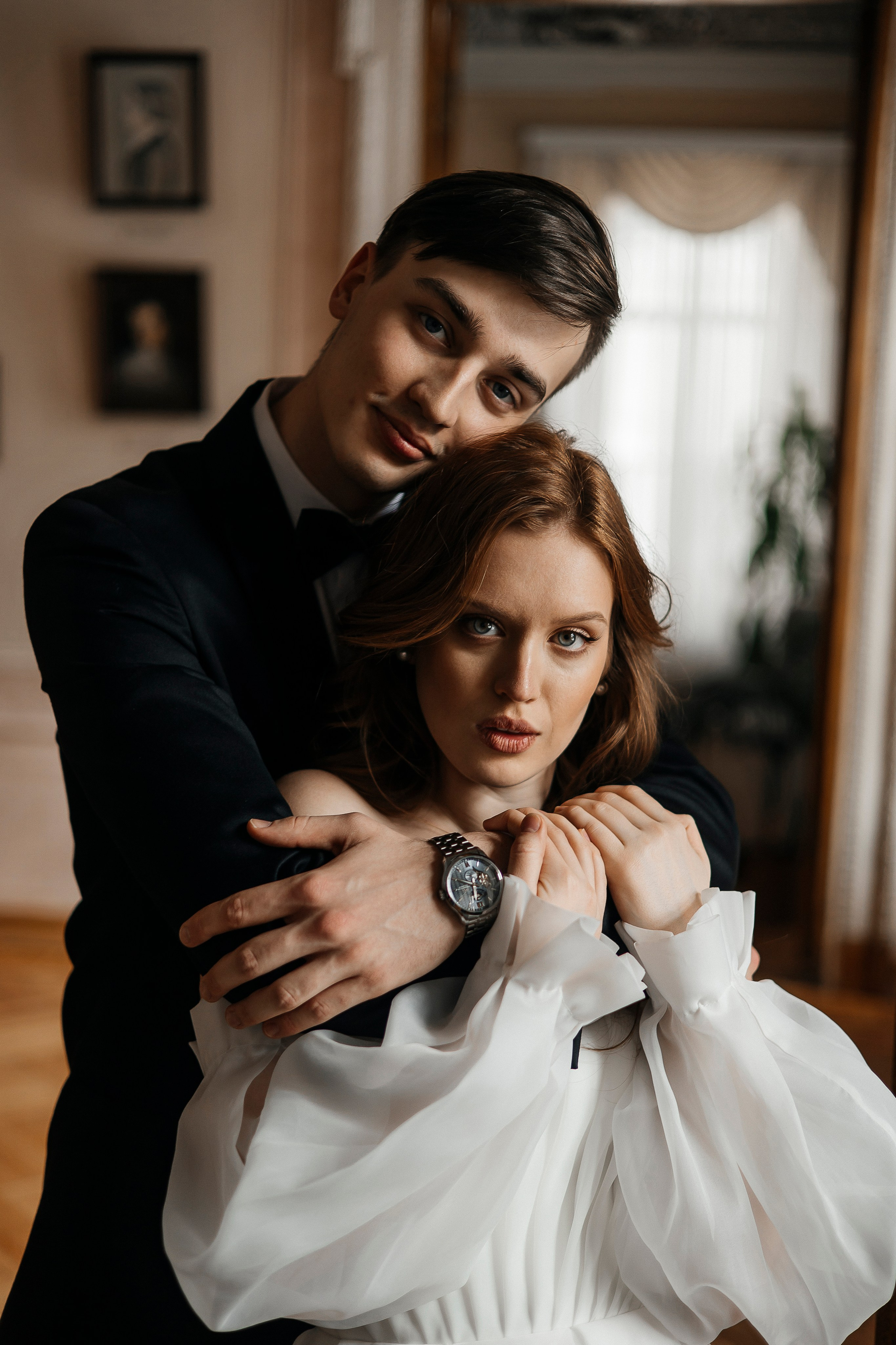 Мария и Александр (съемка в библиотеке). Фотограф в Москве Екатерина Потапова