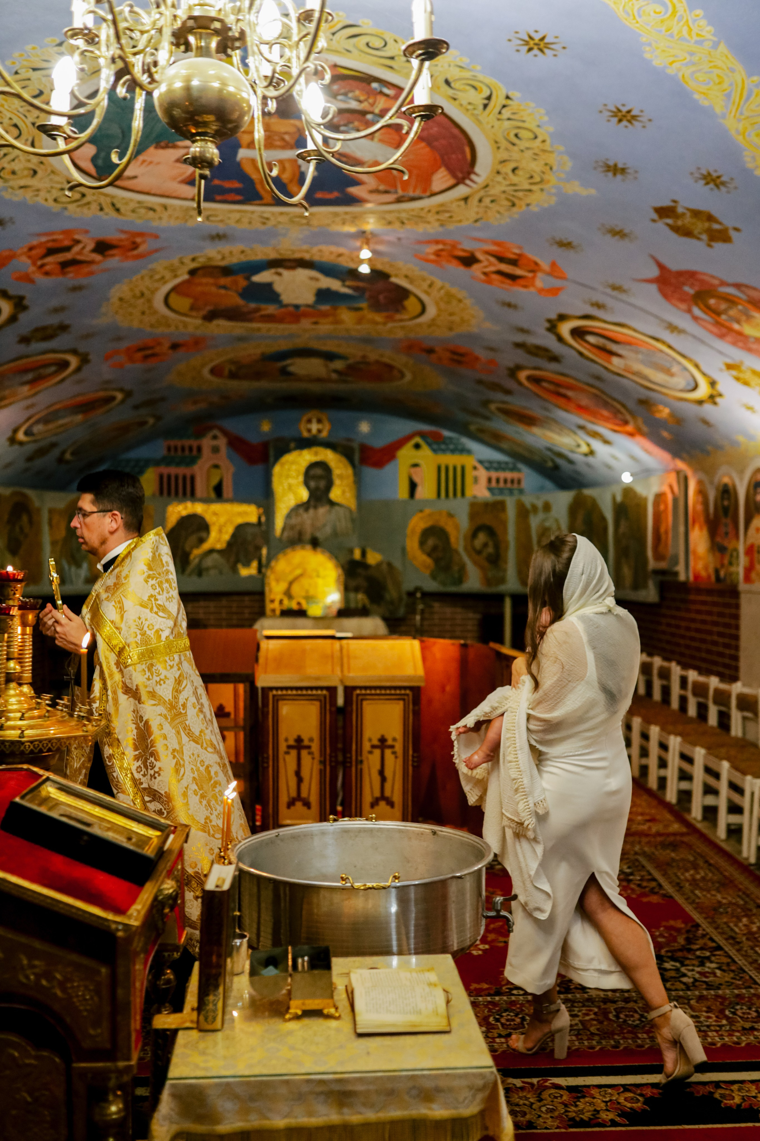 Крещение Адрианы. Свадебный и семейный фотограф в Варшаве