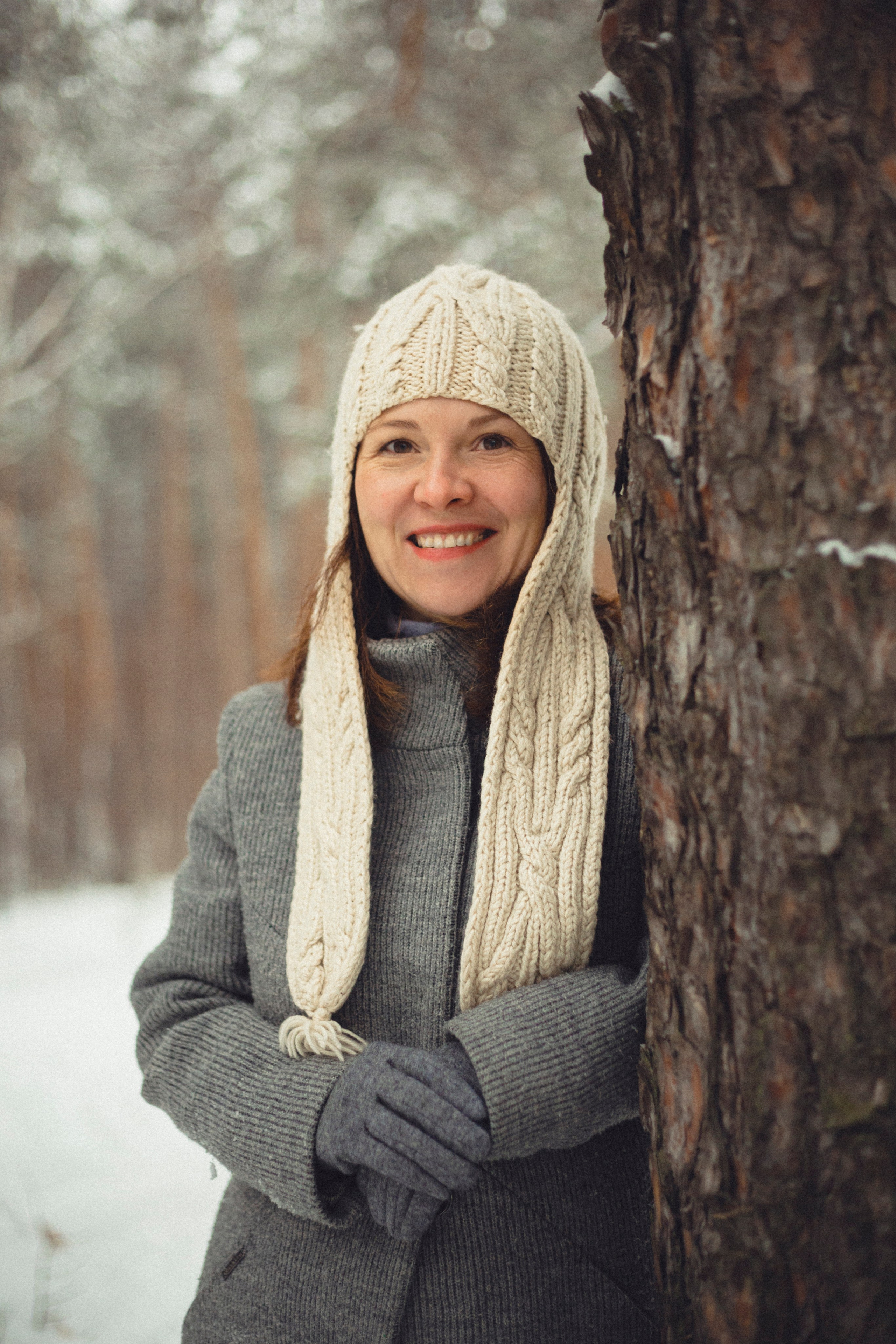 Семейная фотосессия в зимнем лесу. Марина Рерих — портретный фотограф в Екатеринбурге