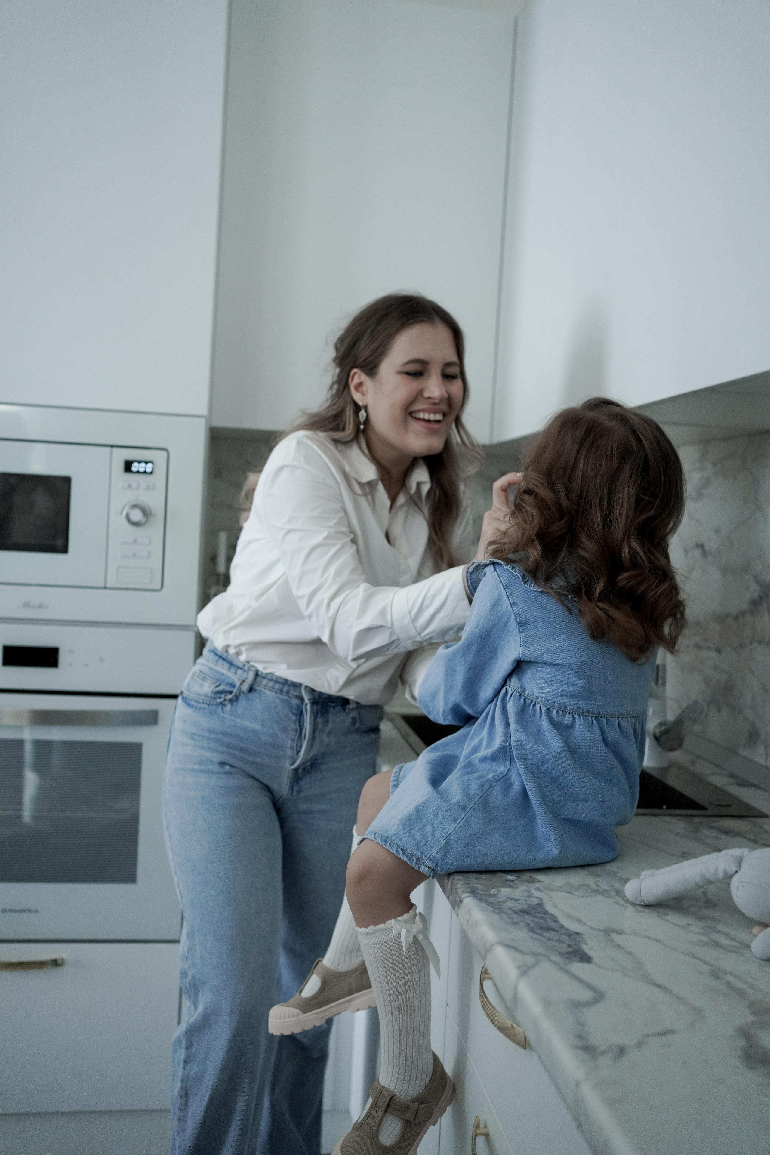 Дома с дочкой. Свадебный и семейный фотограф Афанасьева Анна в Кисловодске