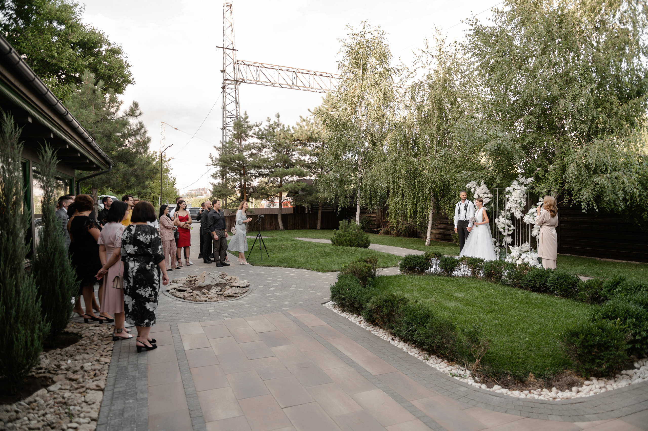 Свадебная фотосессия в Ростове комплекс ПарХаус. Свадебный фотограф в Ростове Максимов Максим