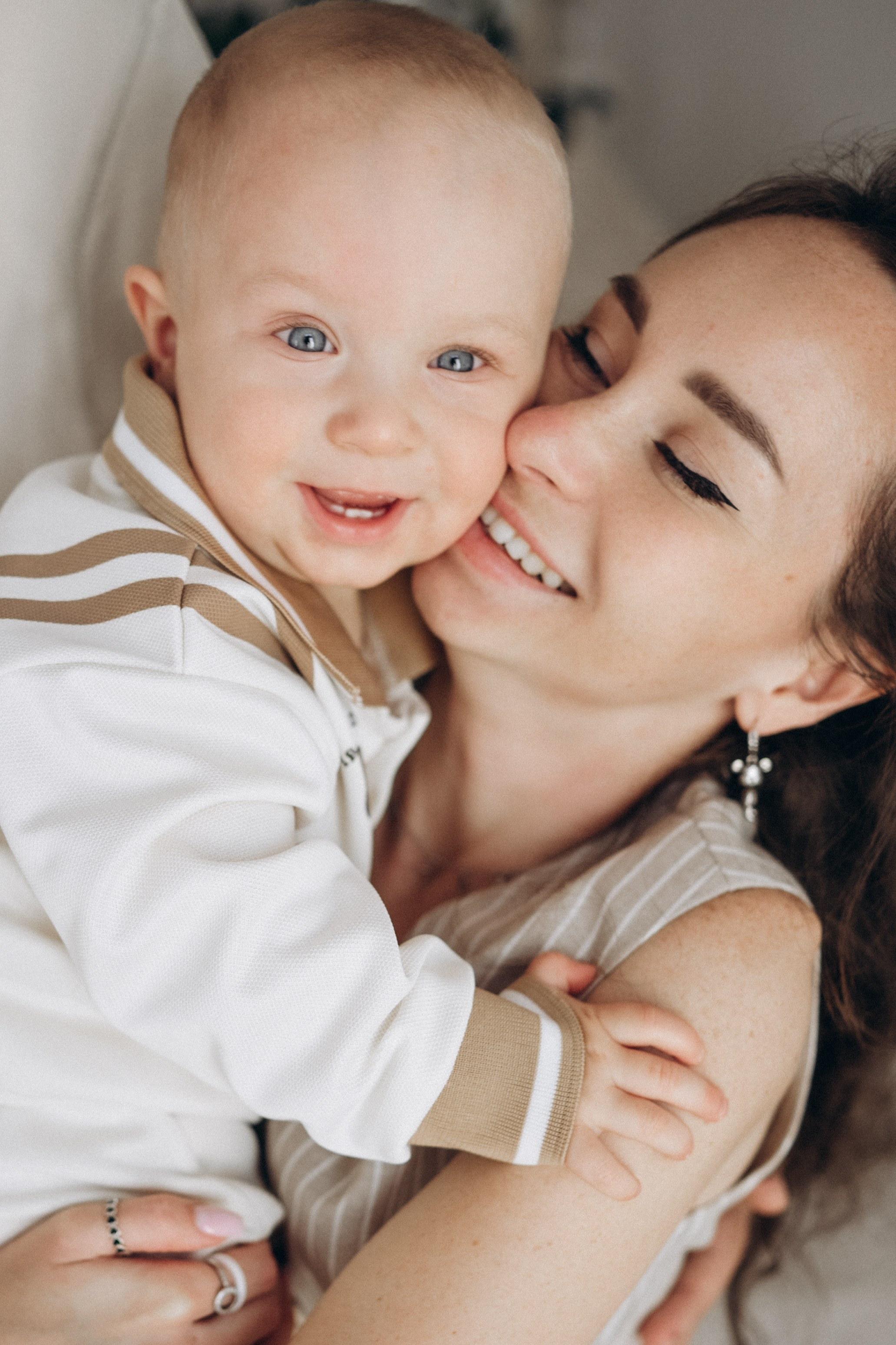 Саша, Лиза, Мирон на годик. Фотограф Горбенко Анна