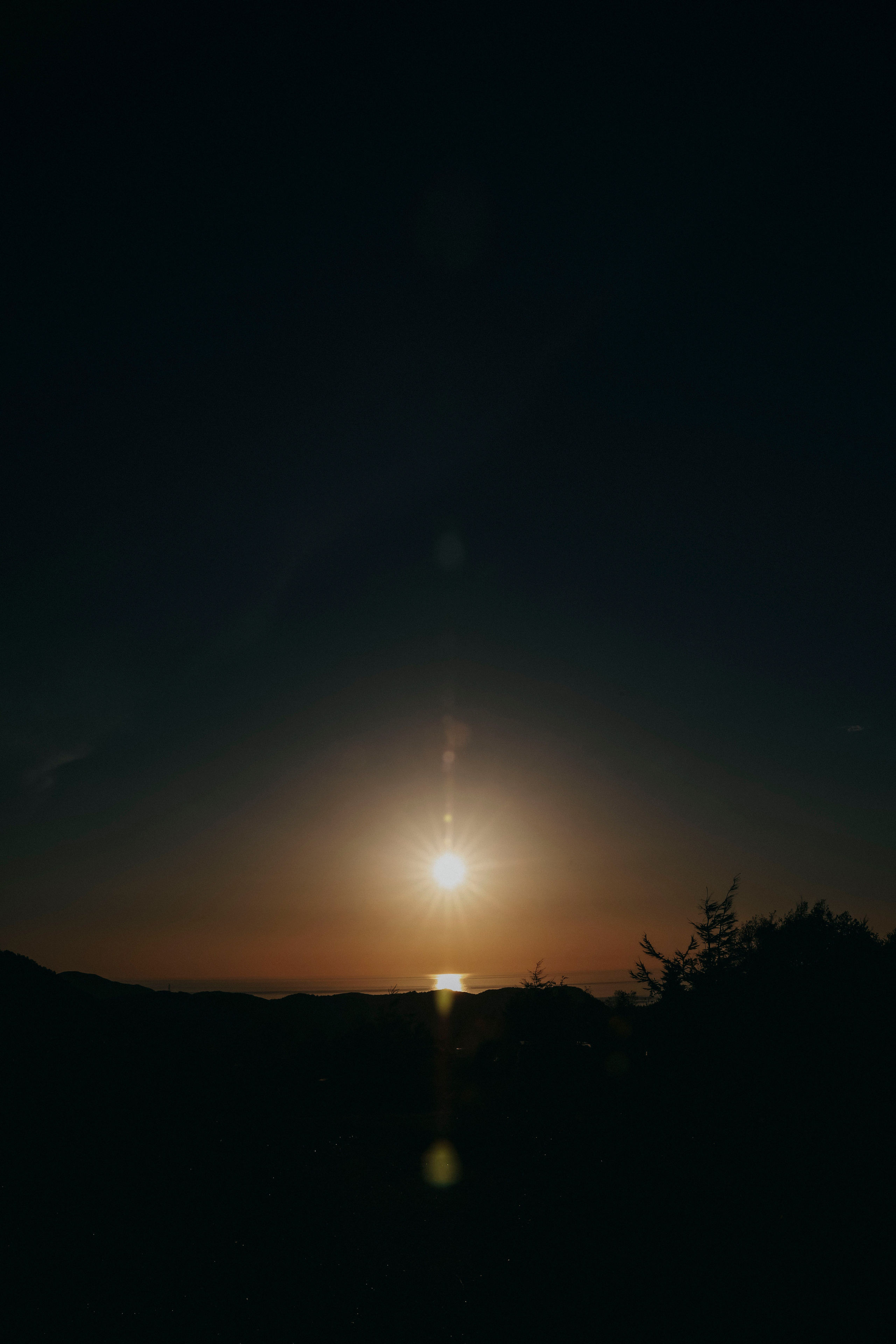 Красивый Сахалинский закат