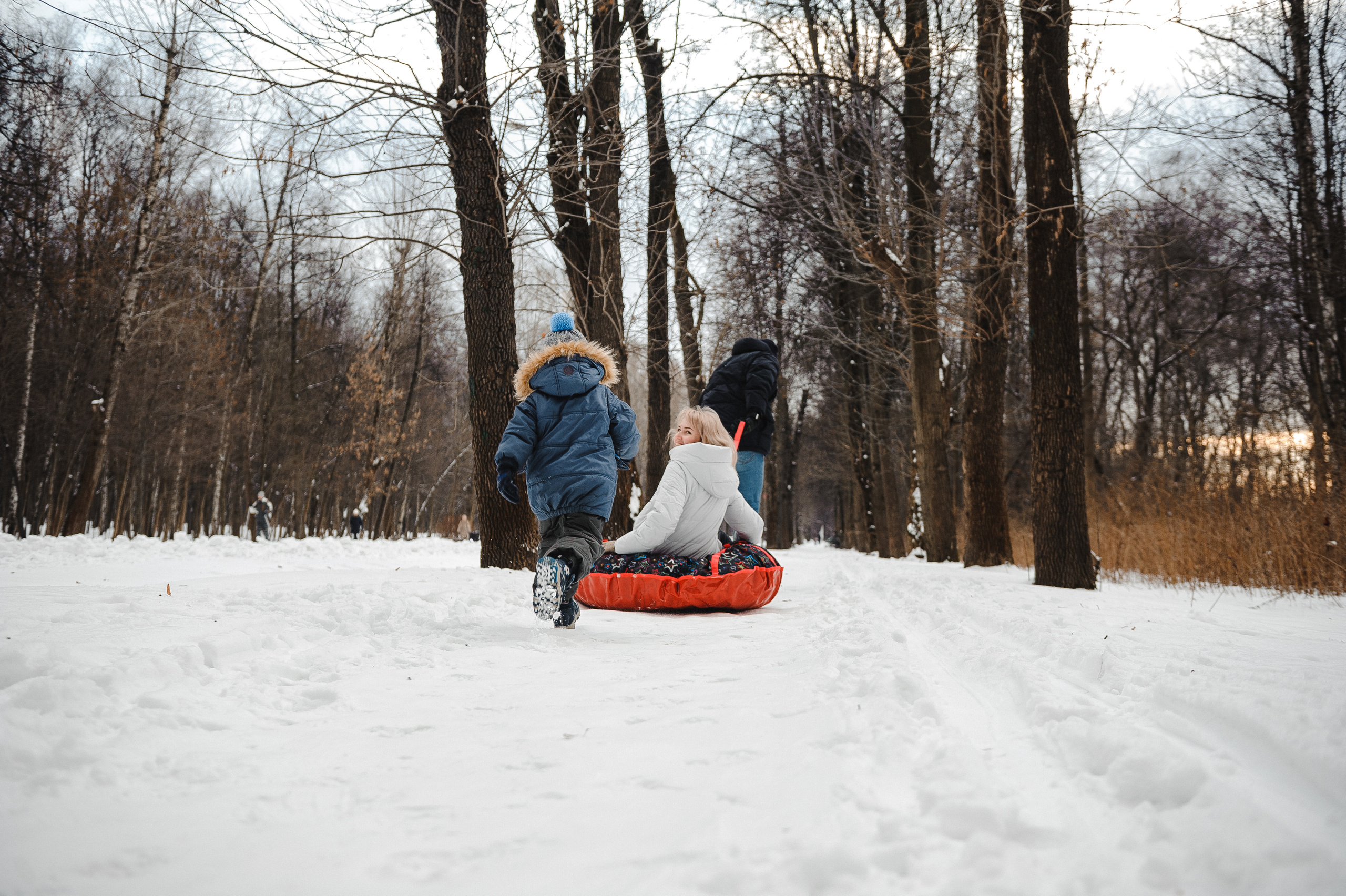 Зимняя прогулка. Свадебный фотограф в Москве Алексей Тук