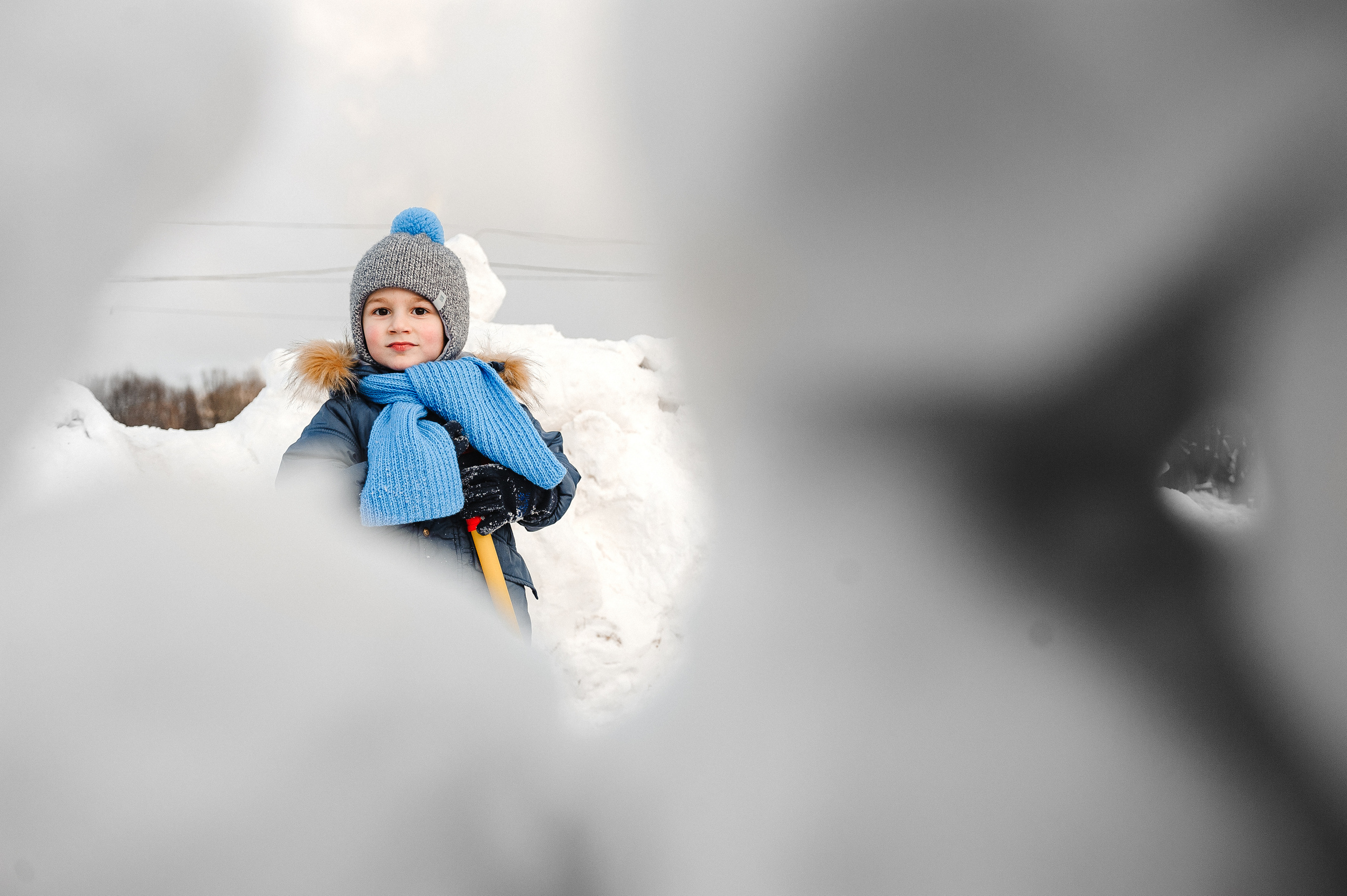 Зимняя прогулка. Свадебный фотограф в Москве Алексей Тук