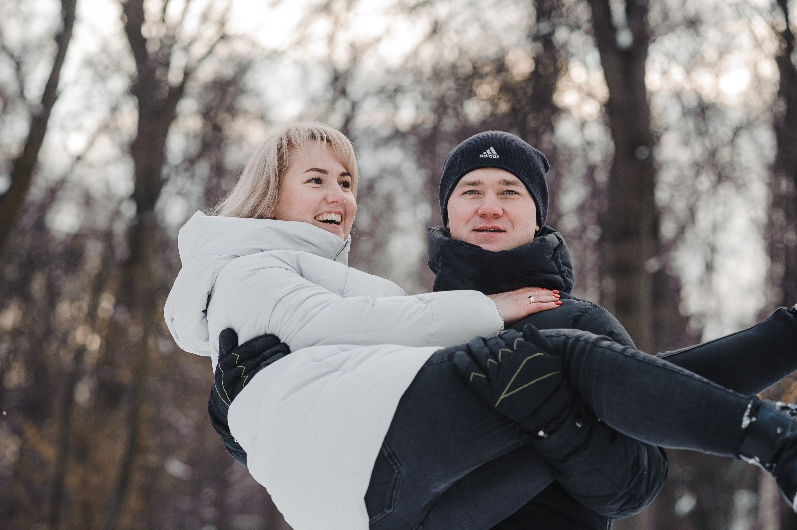 Зимняя прогулка. Свадебный фотограф в Москве Алексей Тук