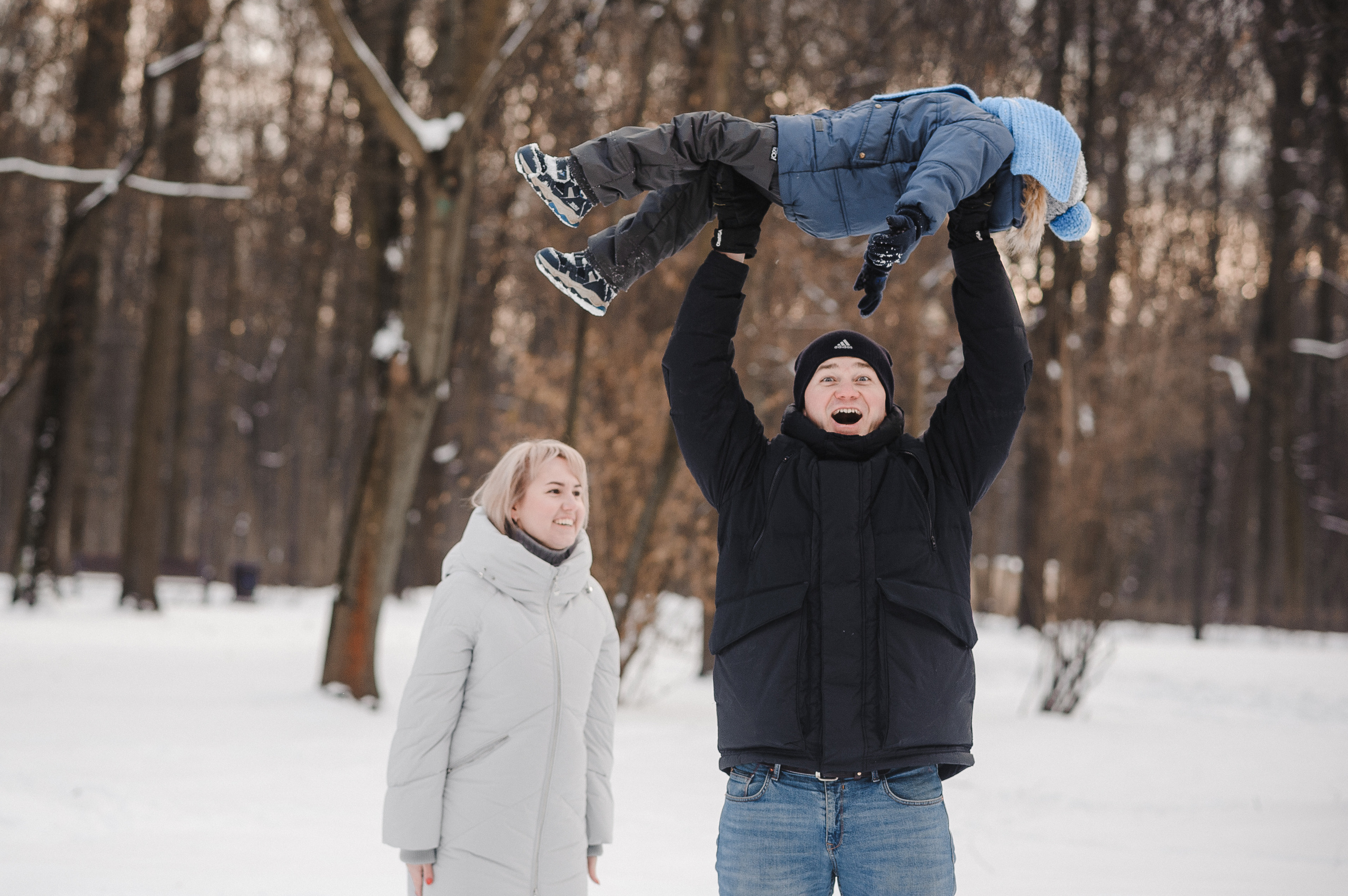Зимняя прогулка. Свадебный фотограф в Москве Алексей Тук