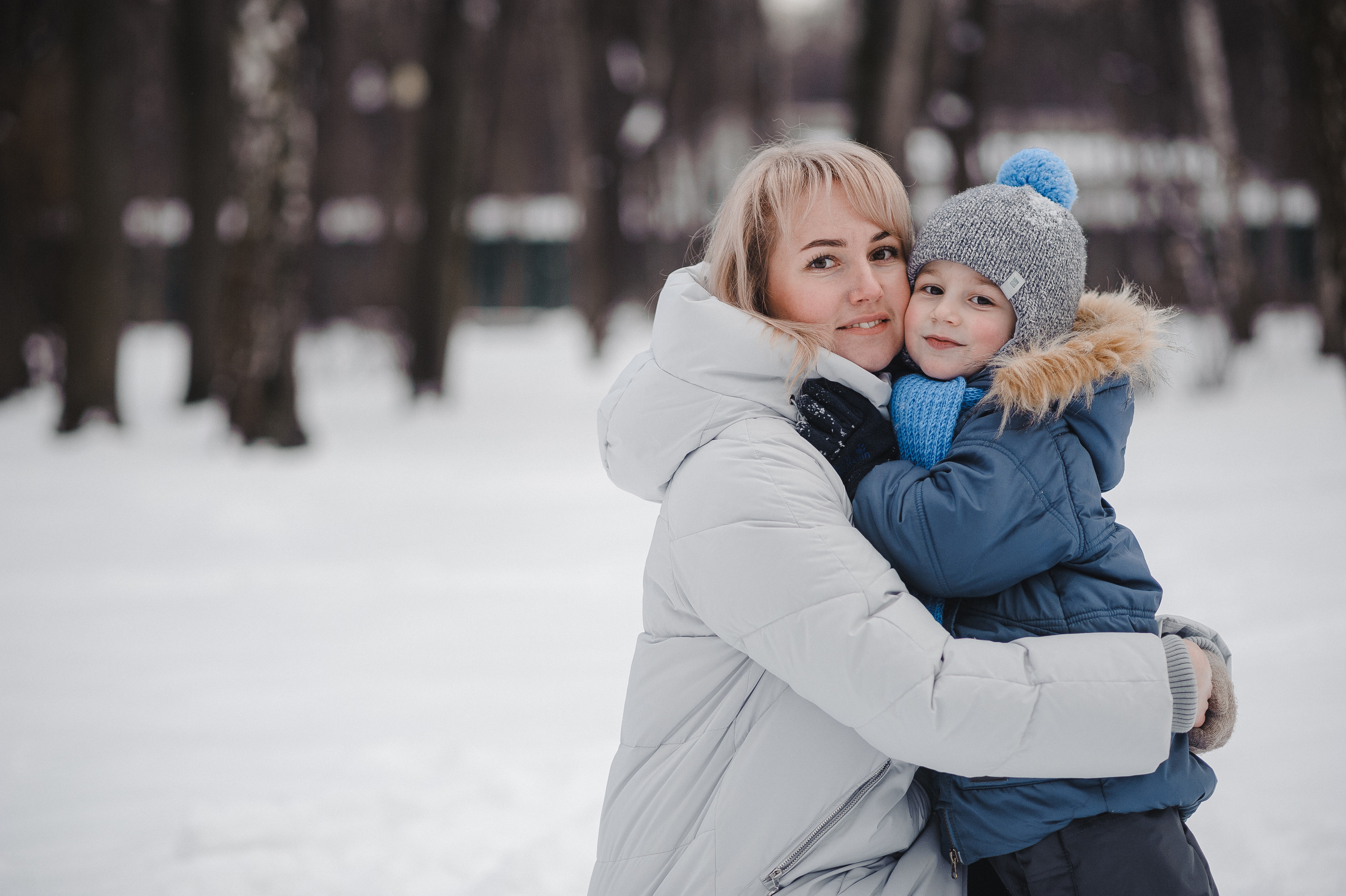 Зимняя прогулка. Свадебный фотограф в Москве Алексей Тук