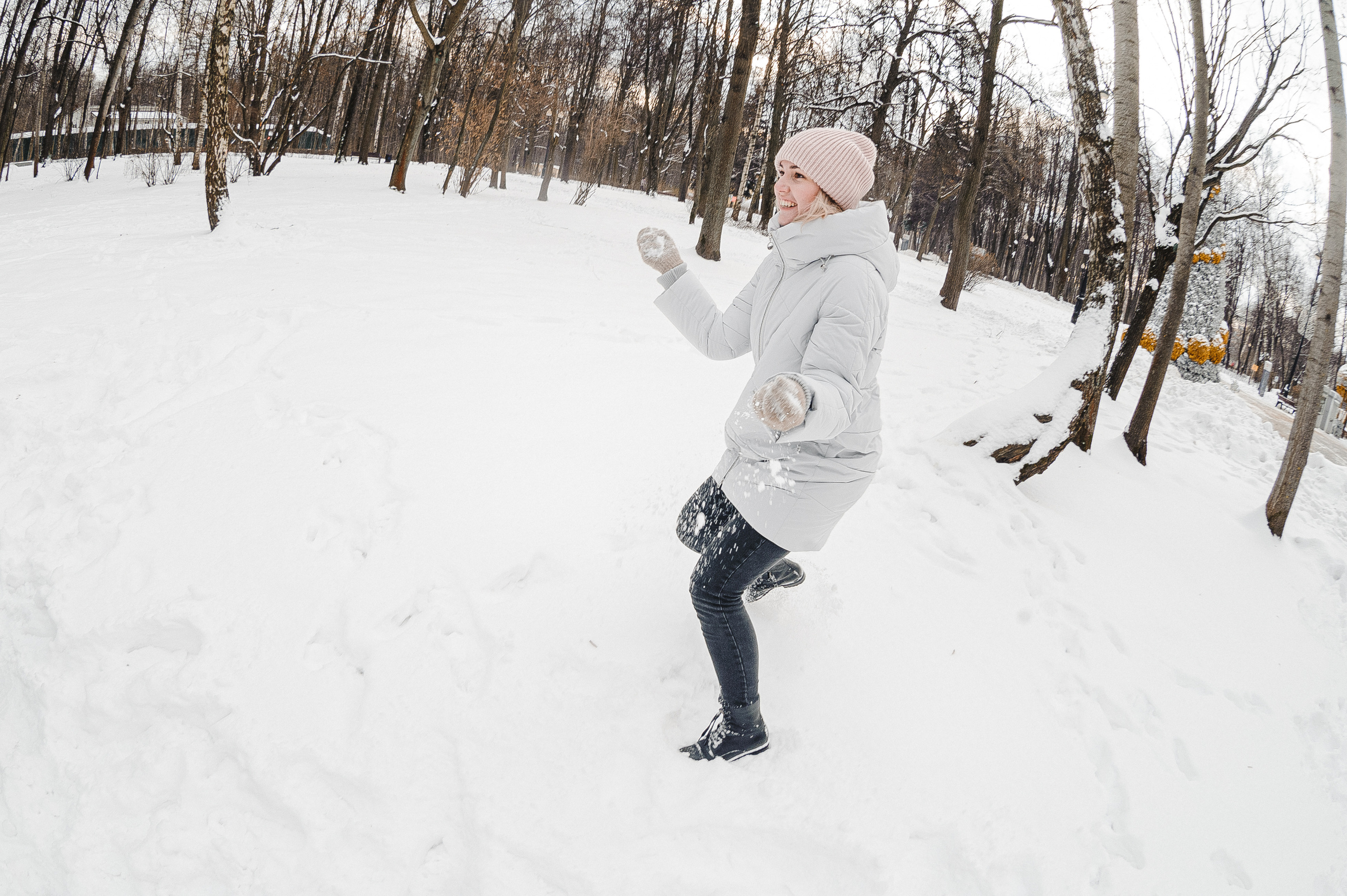 Зимняя прогулка. Свадебный фотограф в Москве Алексей Тук