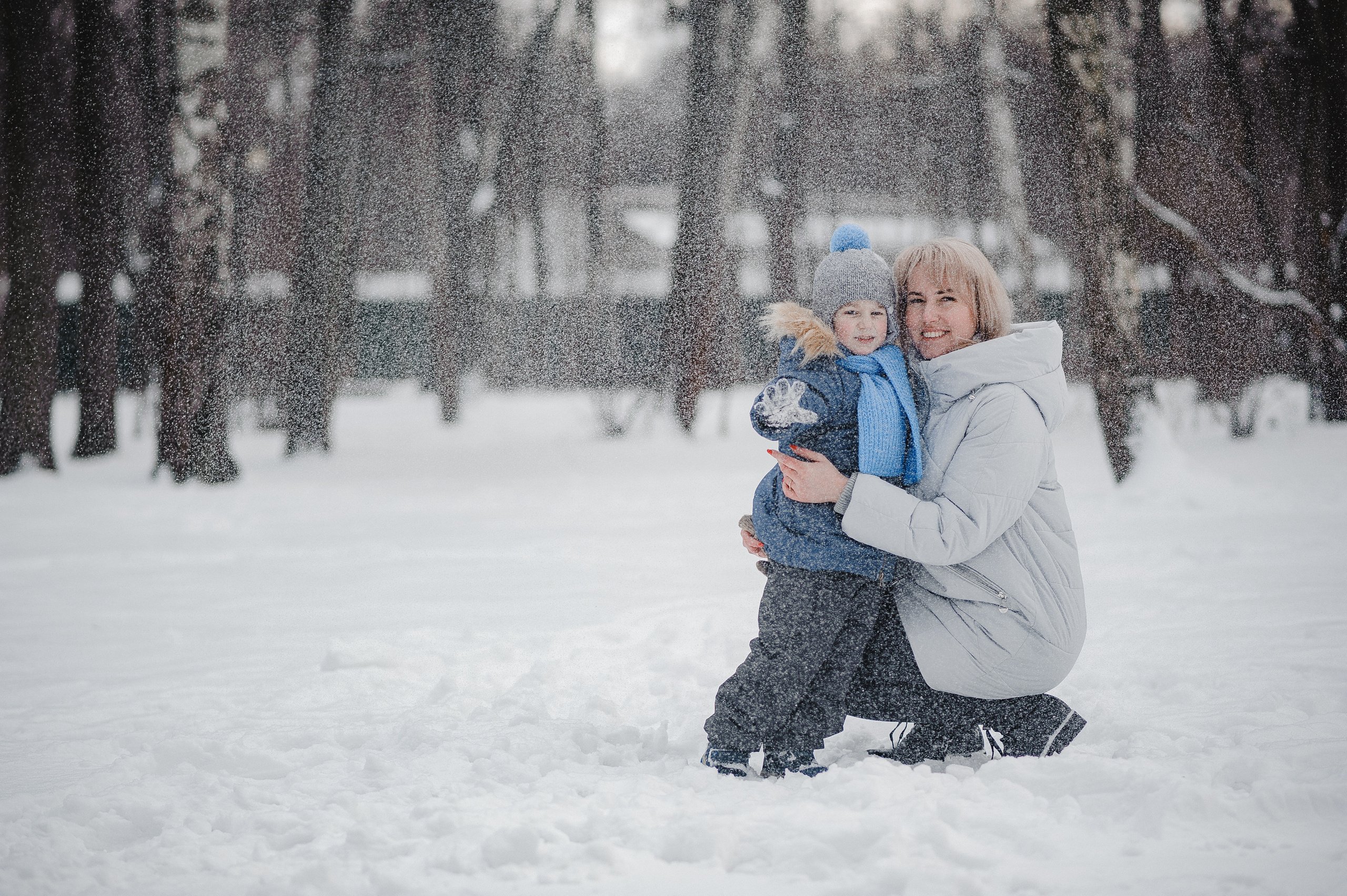 Зимняя прогулка. Свадебный фотограф в Москве Алексей Тук