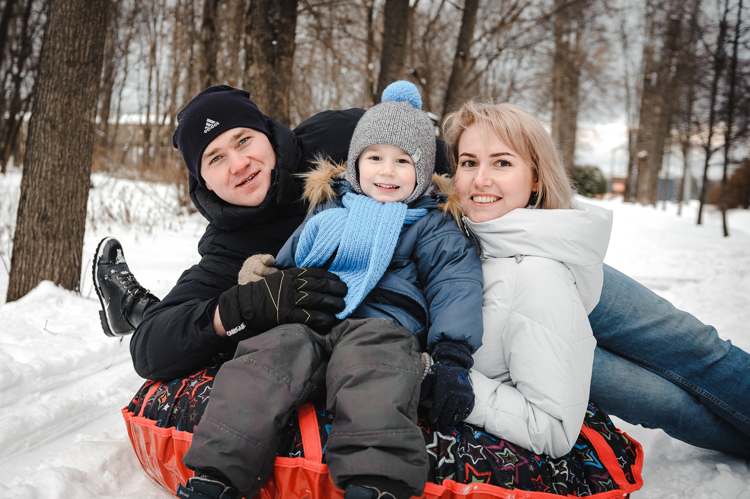 Зимняя прогулка. Свадебный фотограф в Москве Алексей Тук