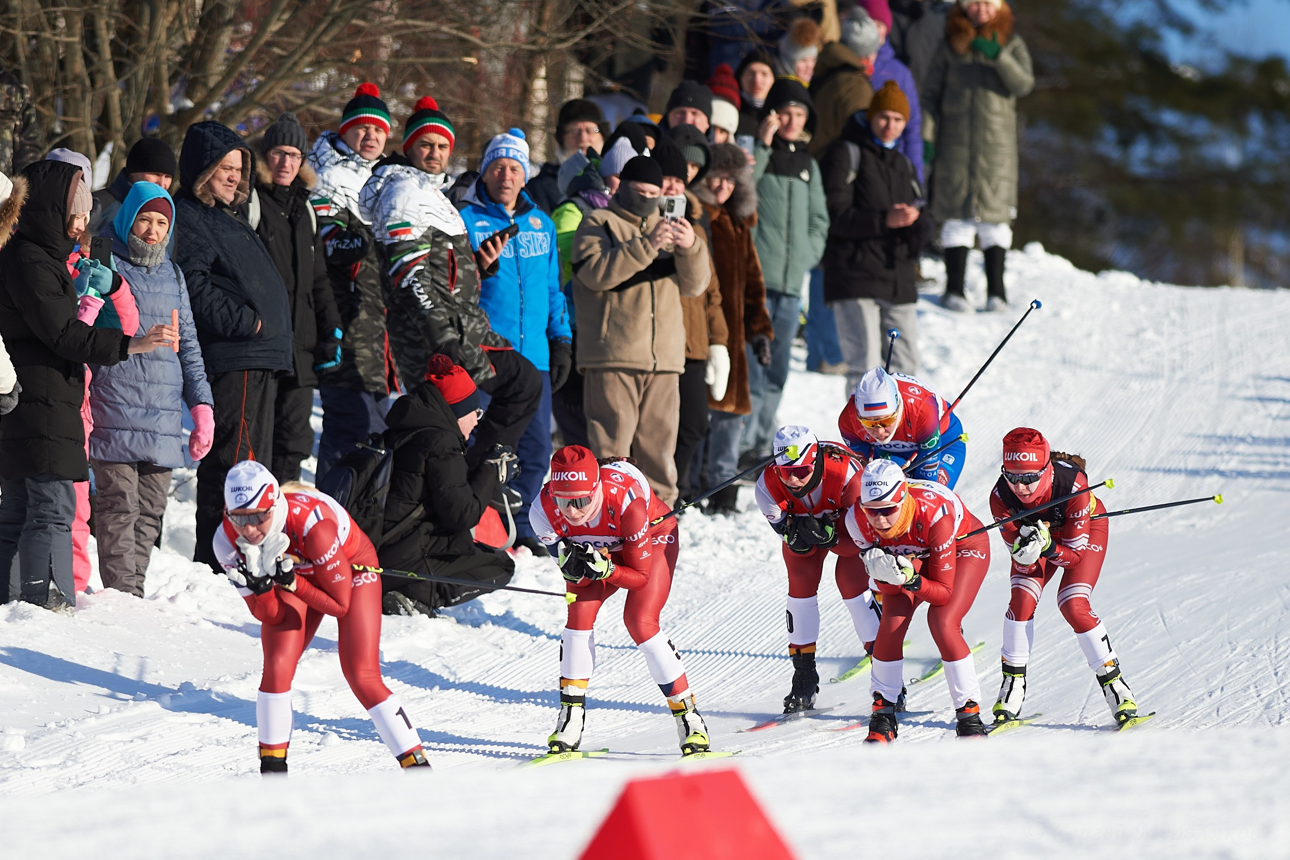 VI этап ФосАгро Кубка России по лыжным гонкам. Спринт. Ижевск 25.01.2025. Спортивный репортажный фотограф в Ижевске Сергей Мерзляков