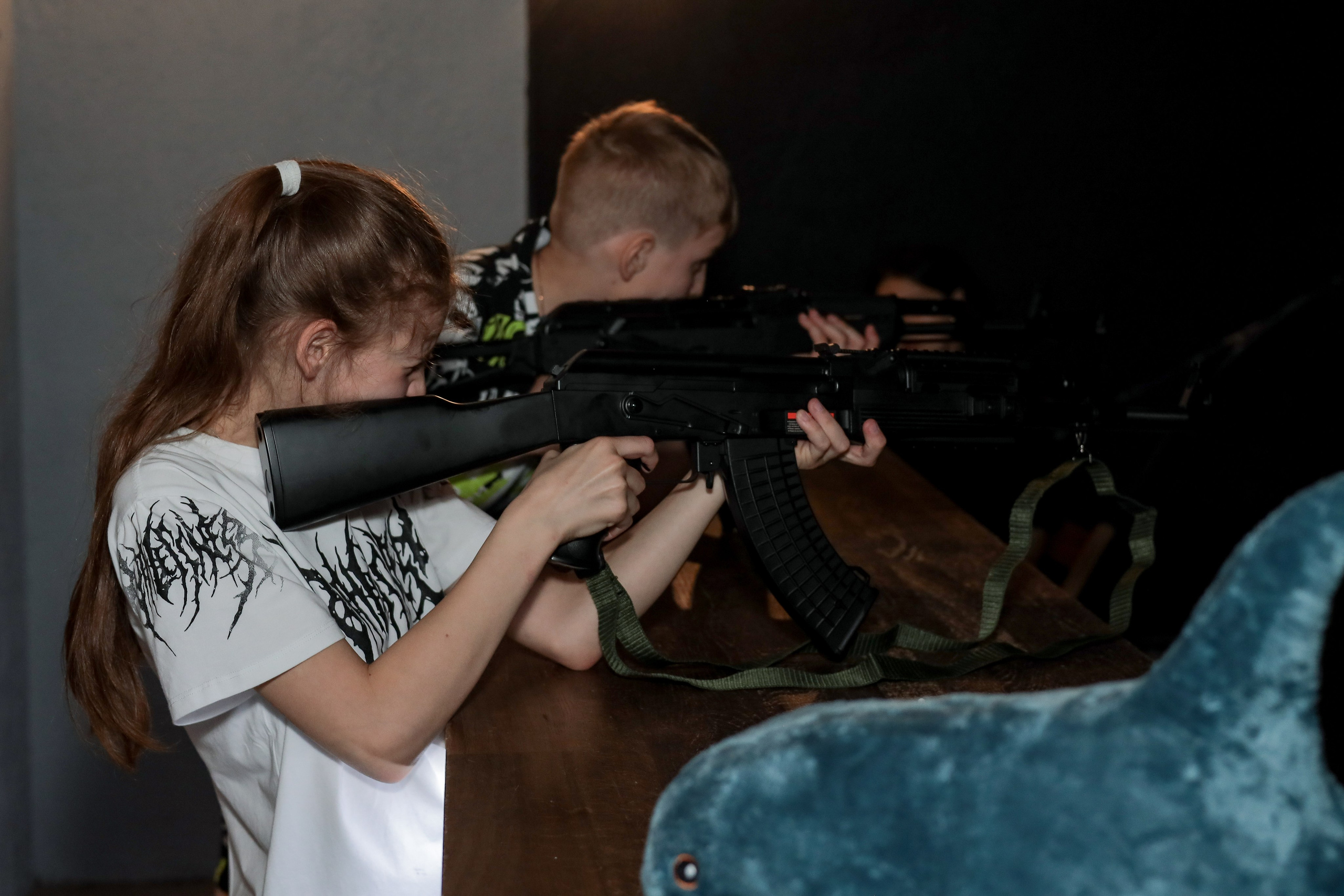 День рождение в стрелковом клубе. Фотограф Надршина Лилия