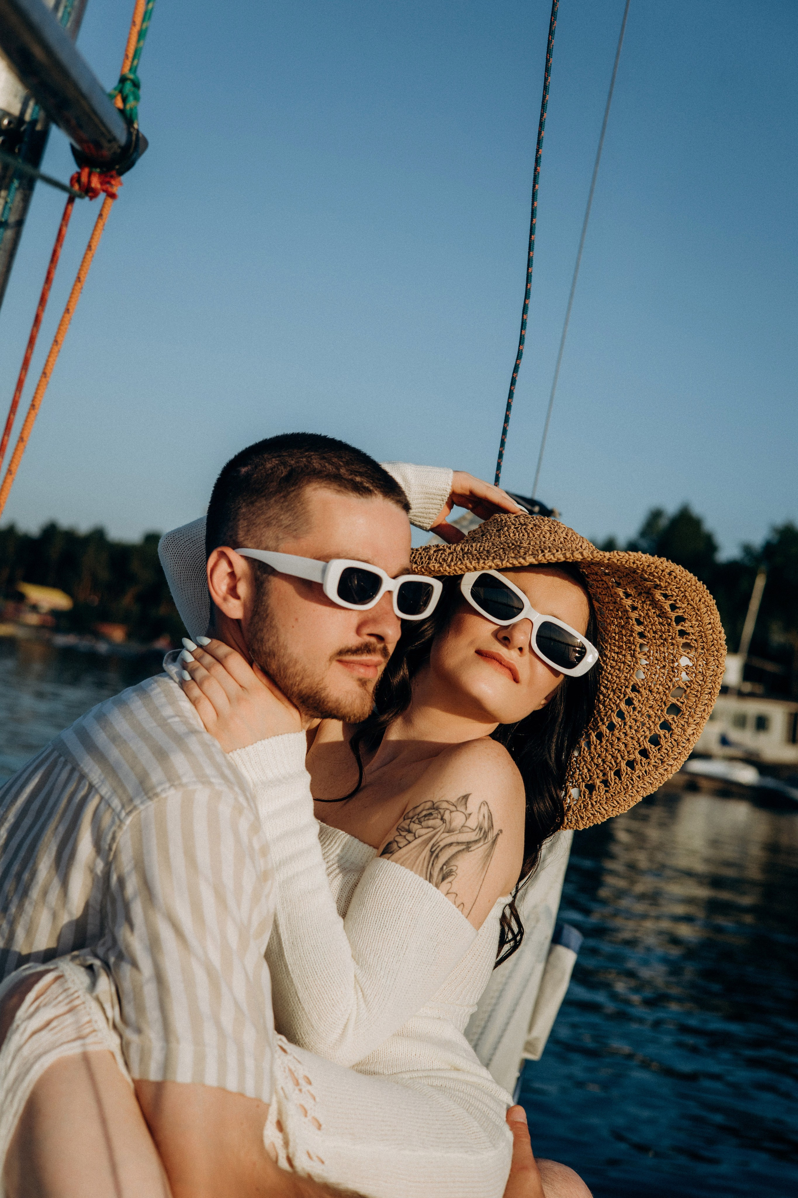Катя, Максим, яхта. Портретный и семейный фотограф в Воронеже Ксения Ремизова