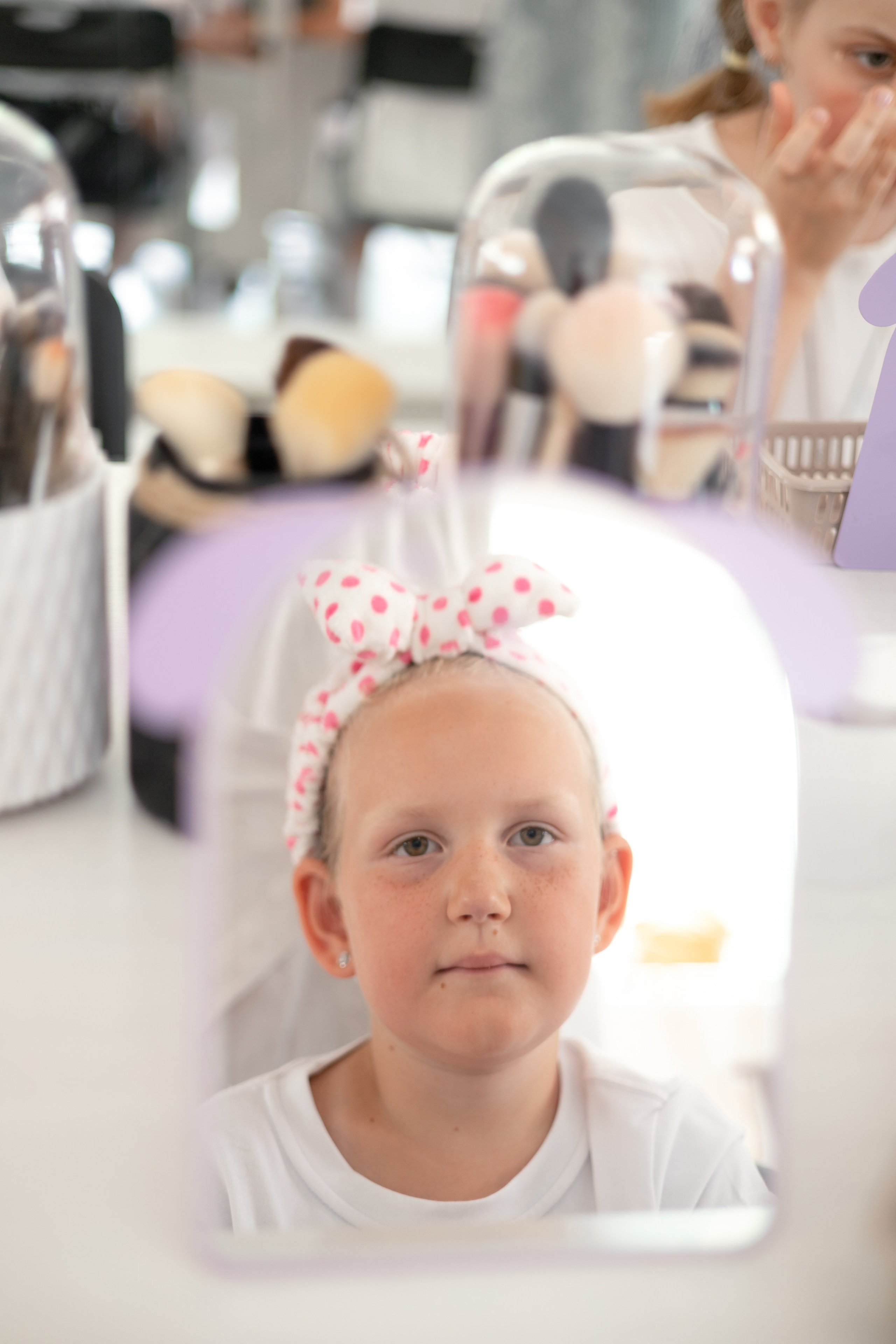 Мастер-класс макияжа на 9-й день рождения Вероники. Школа для девочек во Владивостоке — Само Совершенство