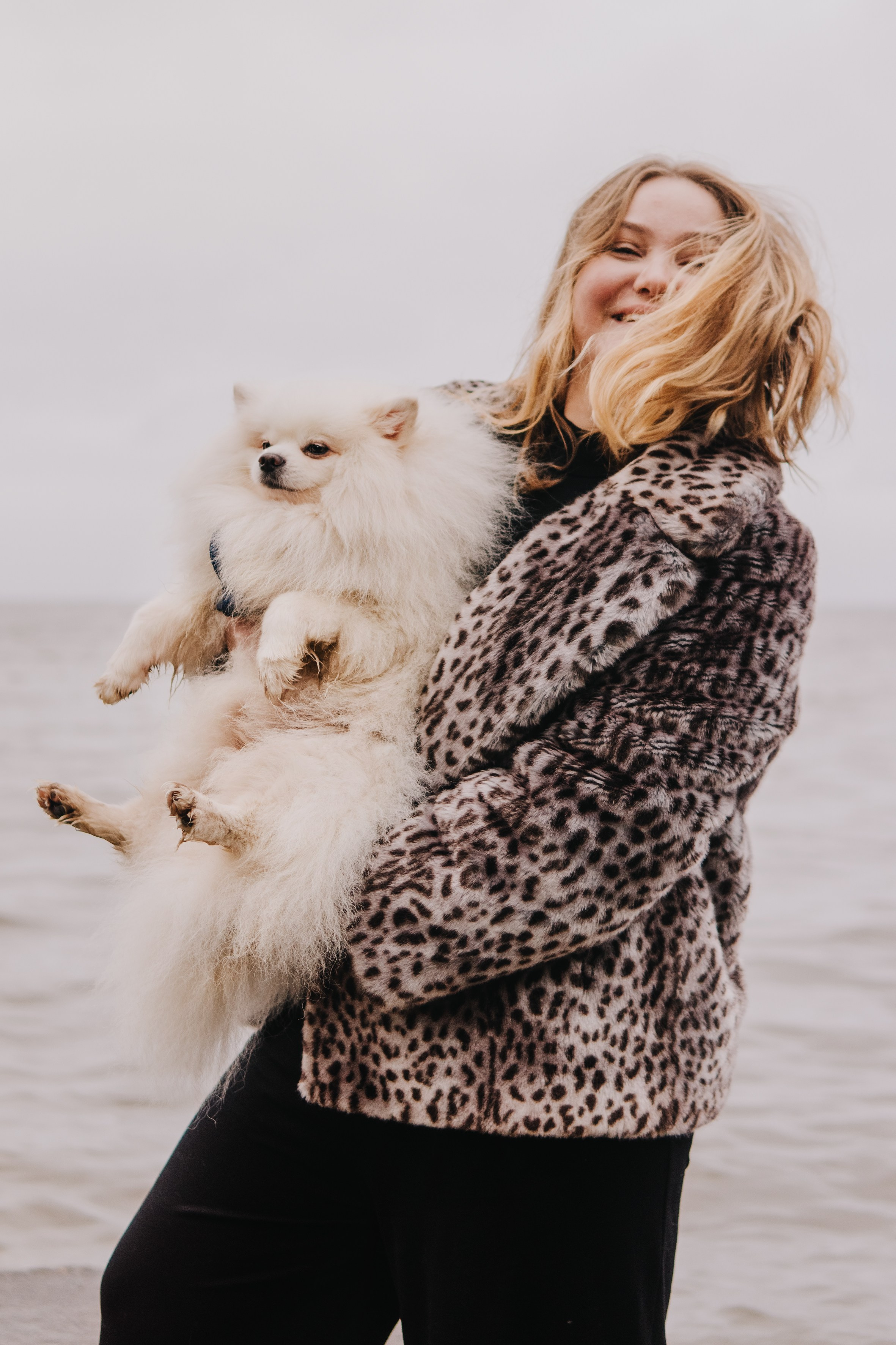 Life with dog. Saamill