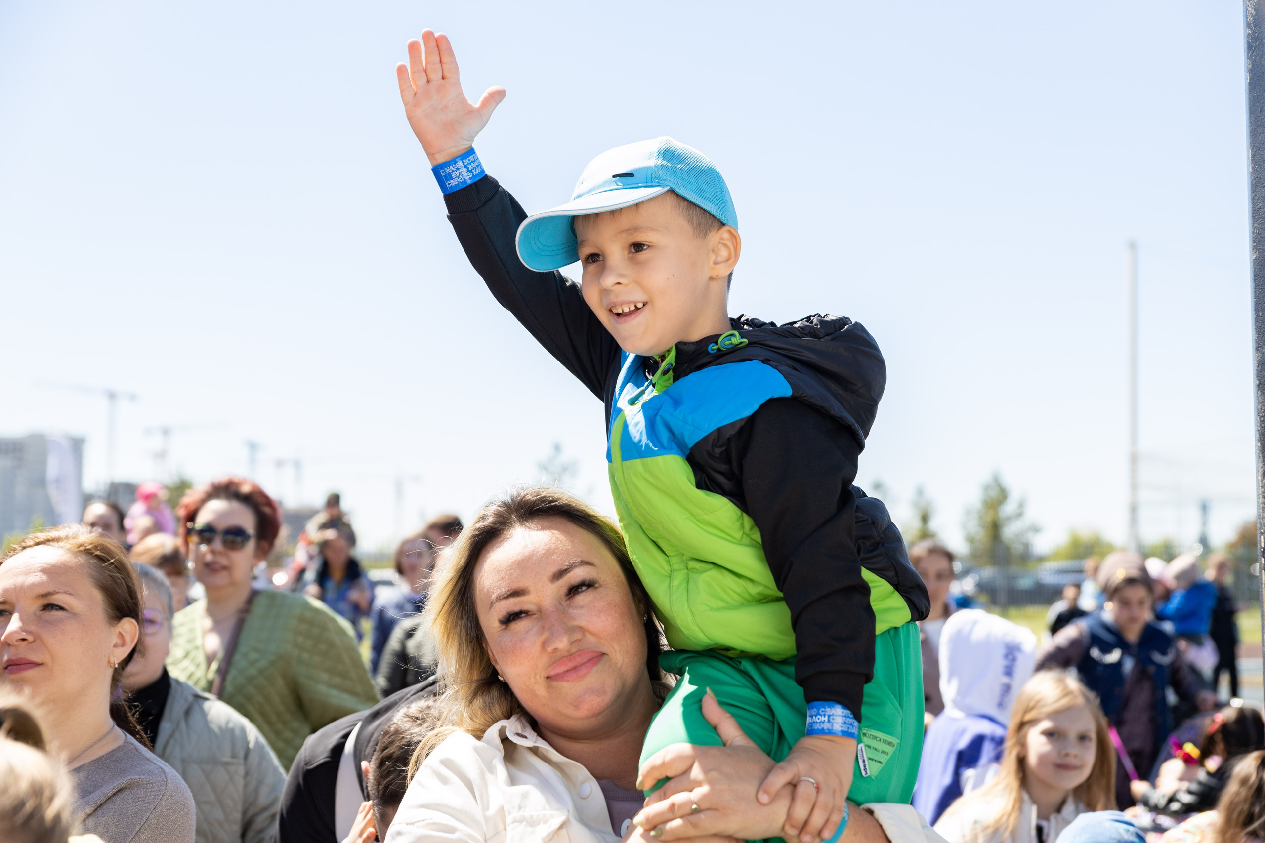 День защиты детей у «Эталона». Фотограф Родион Нарудинов