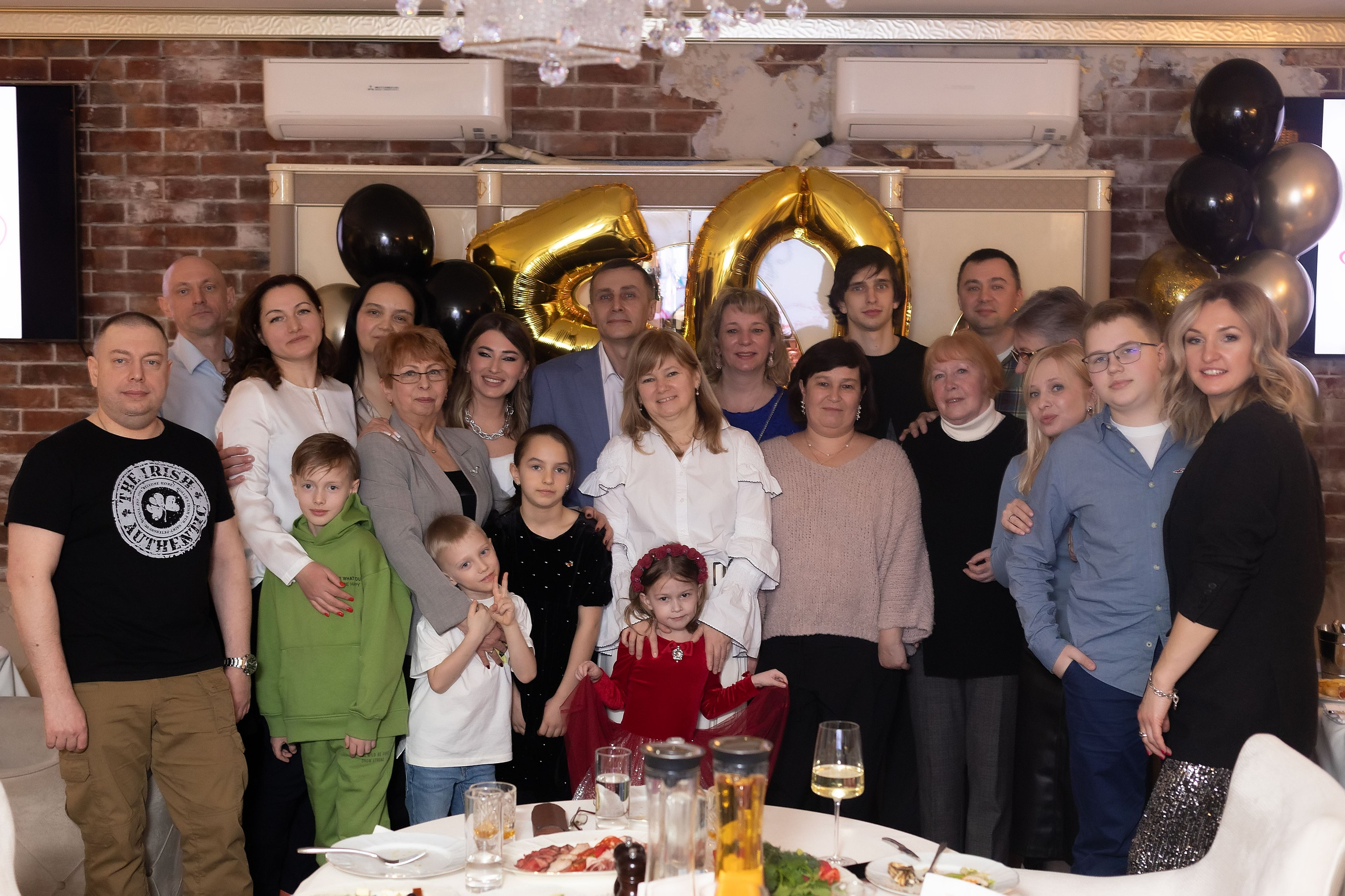 Юбилей (Ресторан «Свой»). Семейный, индивидуальный фотограф в Москве Ангели Марина