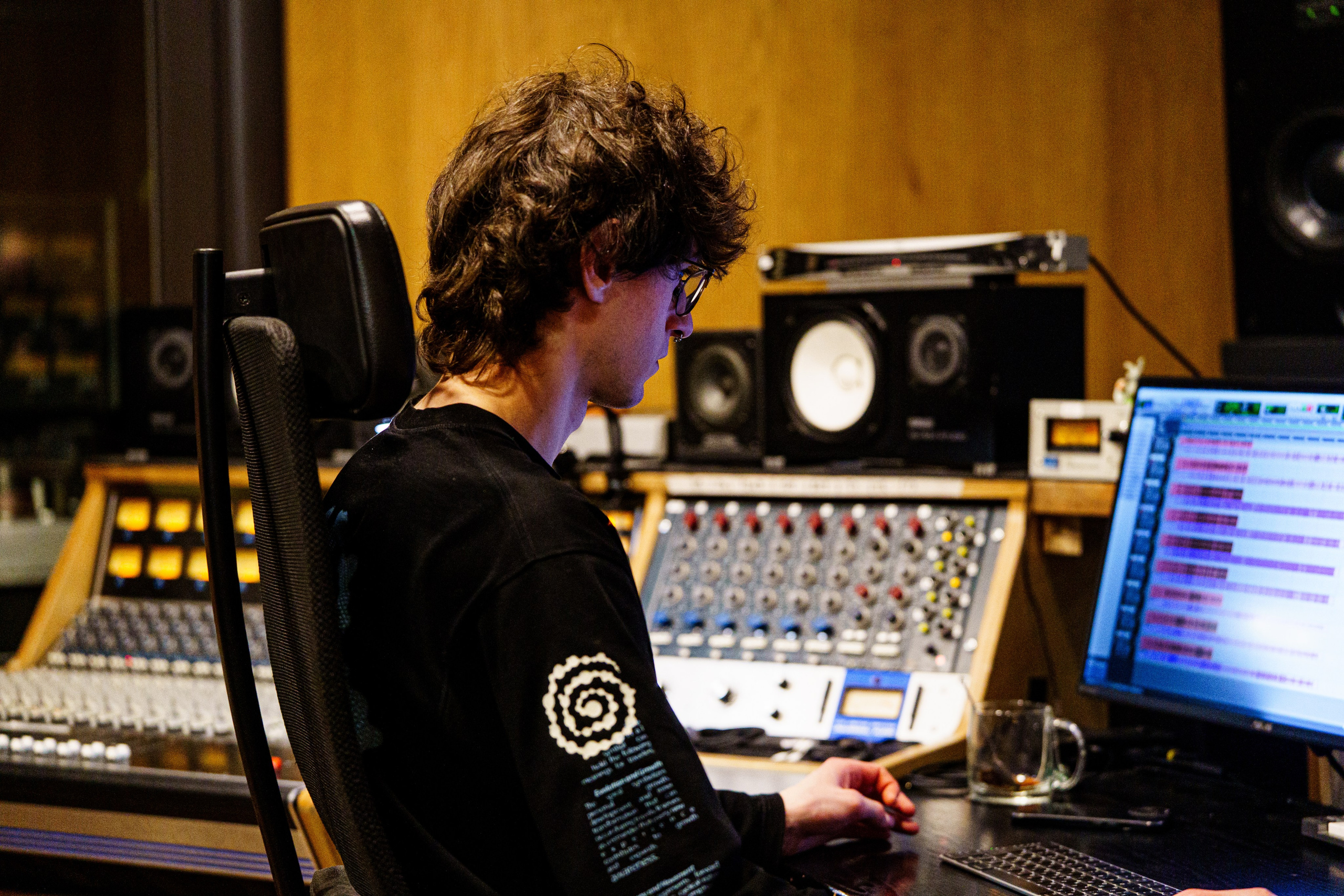 Нейрополис. Запись альбома на студии Добролёт. Концертный и репортажный фотограф в Санкт-Петербурге Слава Пахомов