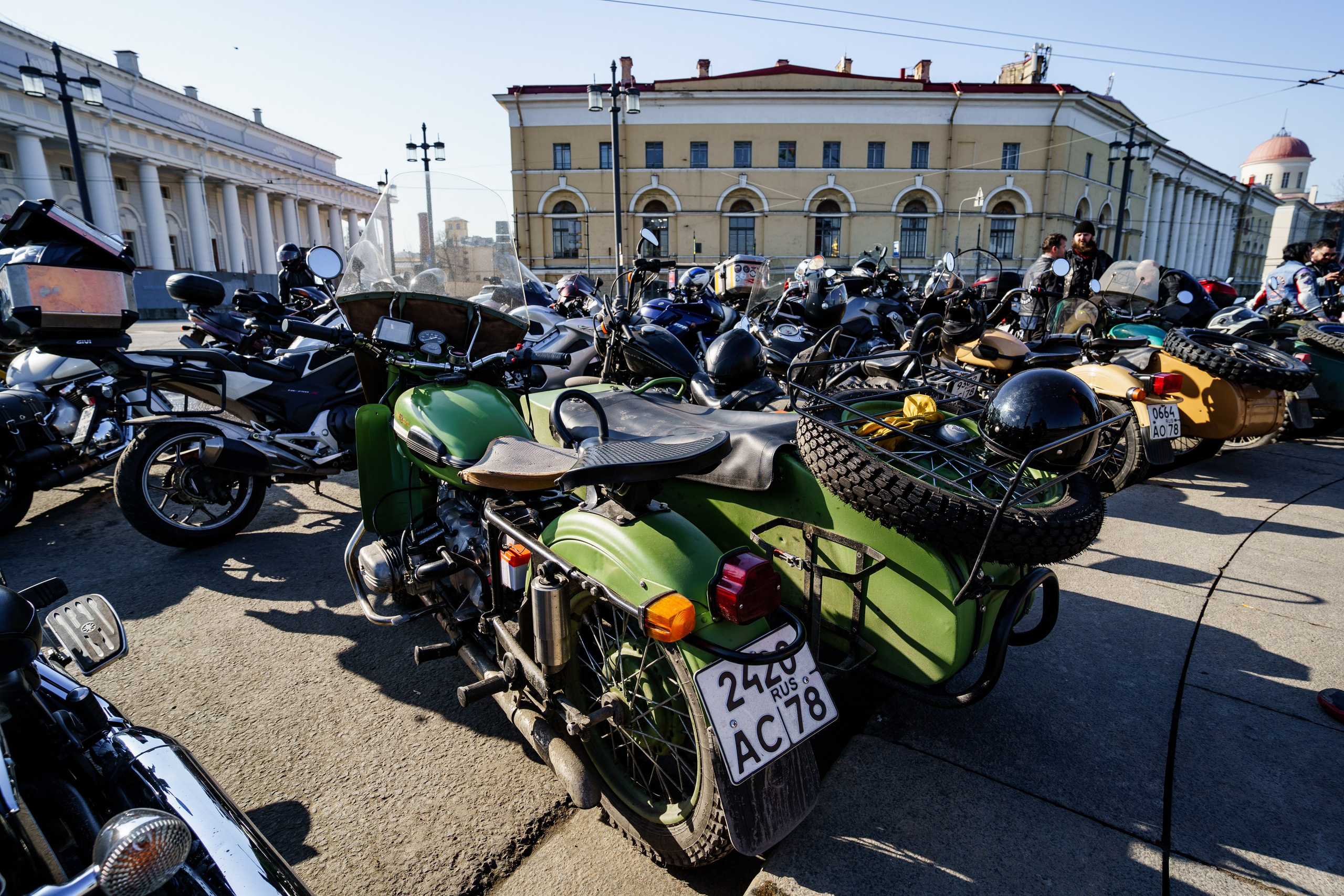 Прохват мотоклуба Norman Riders ч.1. Концертный и репортажный фотограф в Санкт-Петербурге Слава Пахомов