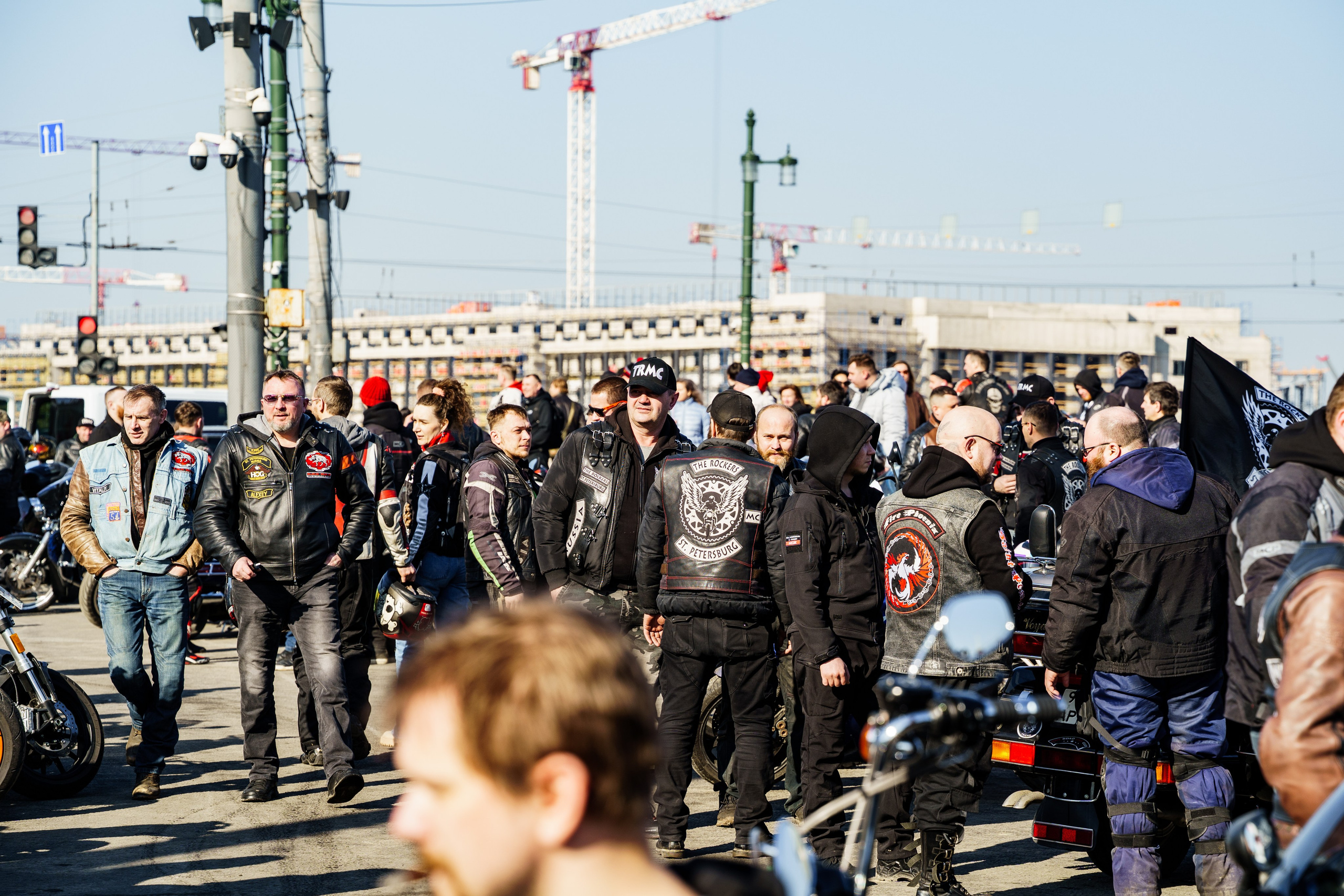 Прохват мотоклуба Norman Riders ч.1. Концертный и репортажный фотограф в Санкт-Петербурге Слава Пахомов