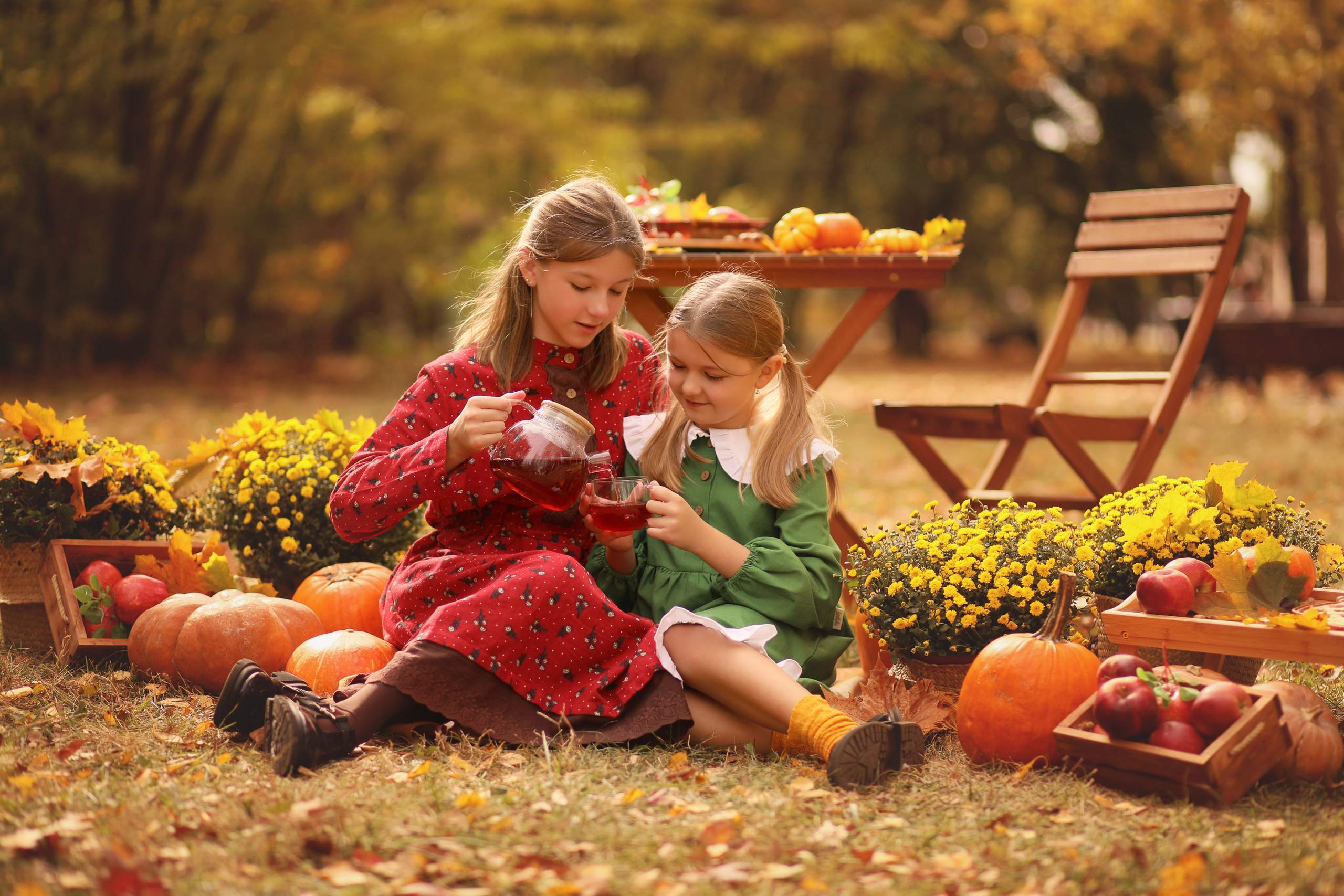 Пикник в парке. Детский семейный фотограф Краснодар